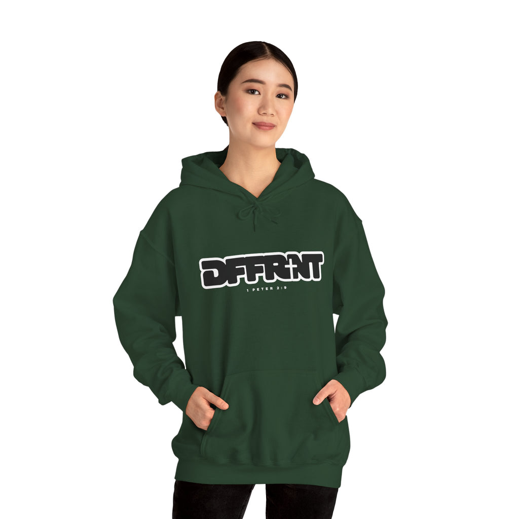 "DFFRNT"(DIFFERENT)-FILLED- Hoodie