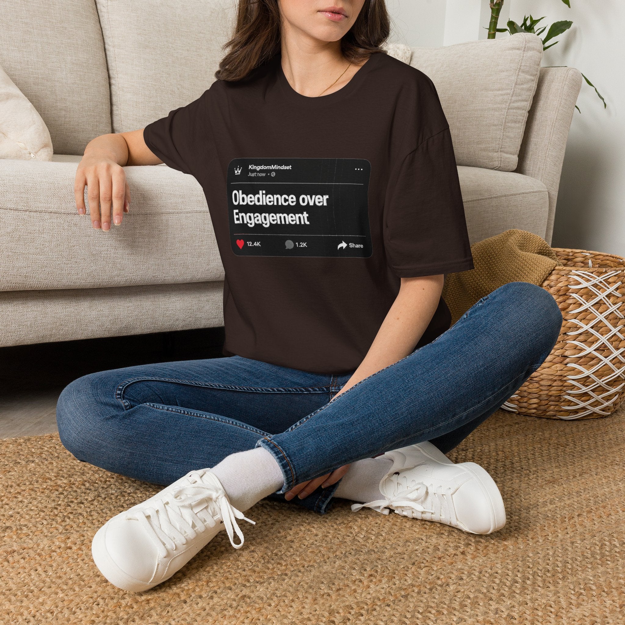 Obedience Over Engagement Tee