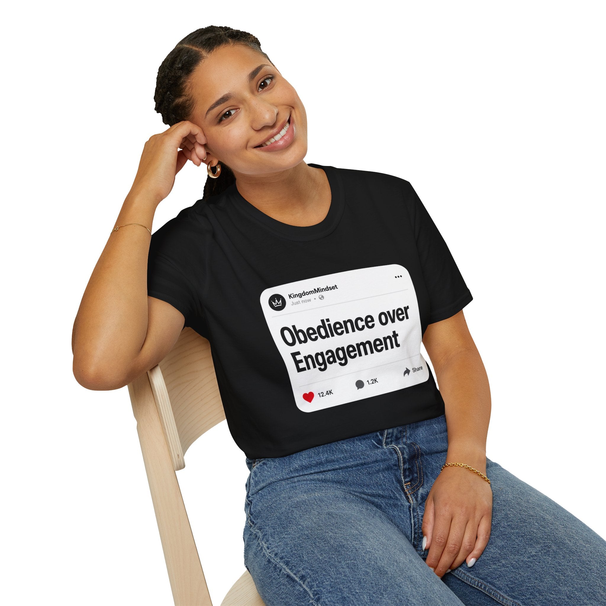 Obedience Over Engagement T-Shirt