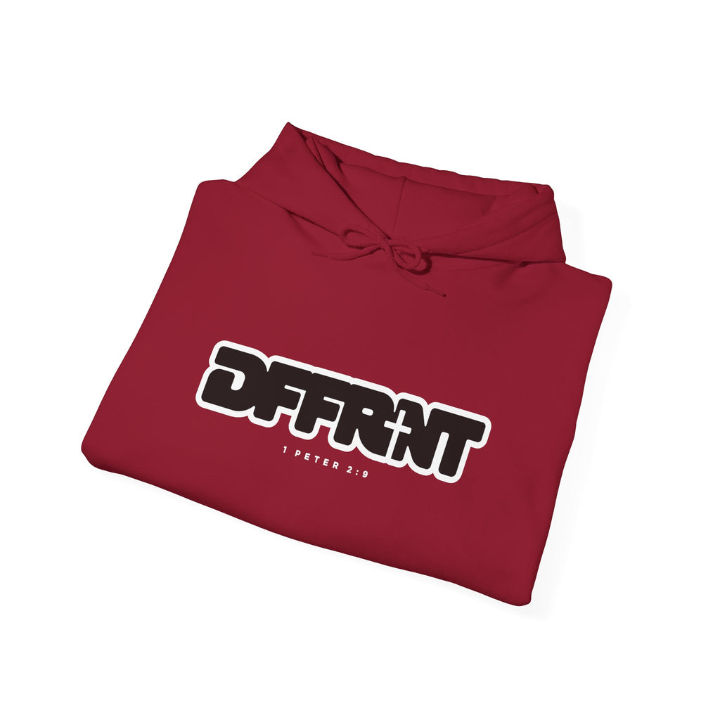 "DFFRNT"(DIFFERENT)-FILLED- Hoodie