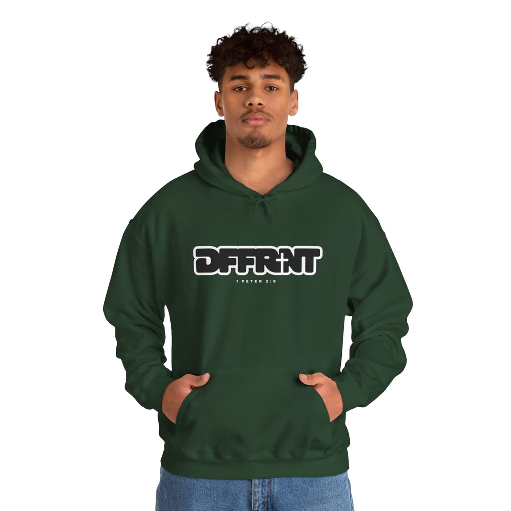 "DFFRNT"(DIFFERENT)-FILLED- Hoodie