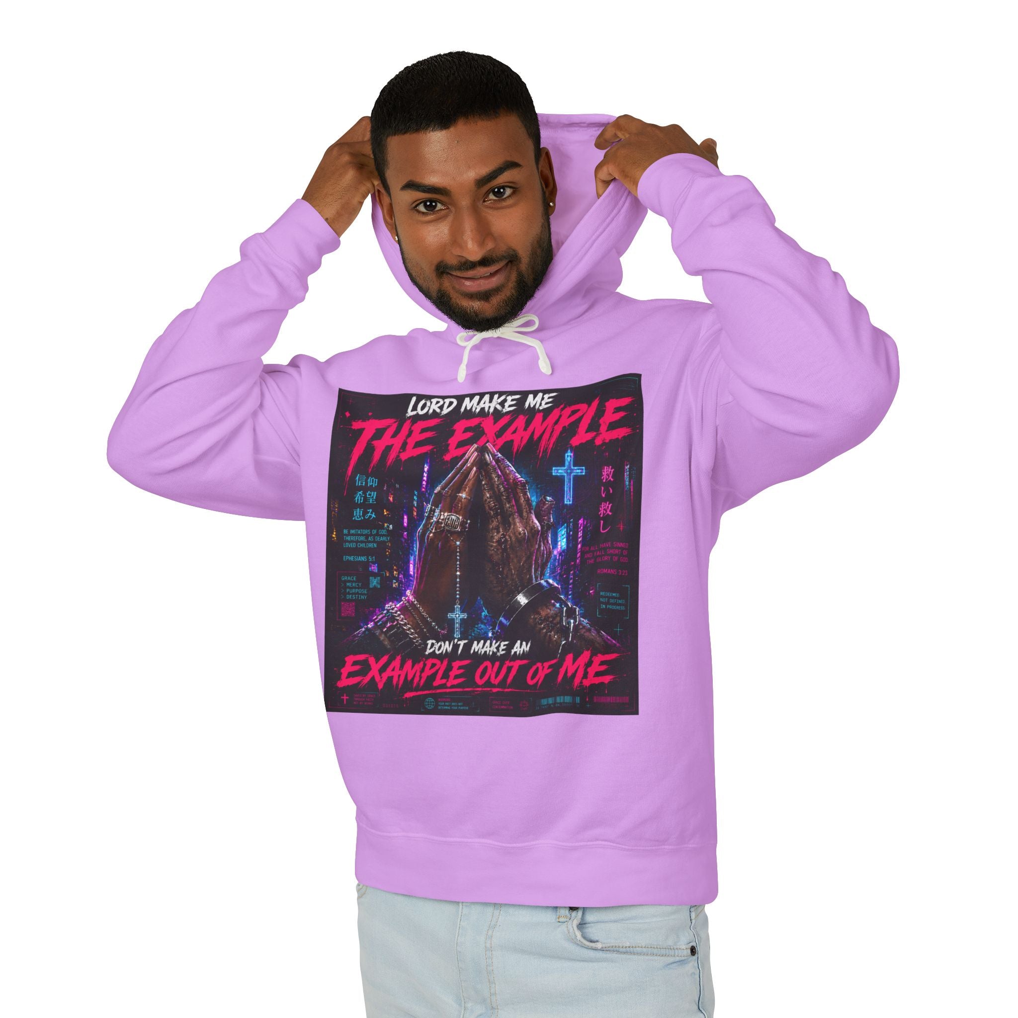 (cyberpunk)Lord Make Me The Example hoodie