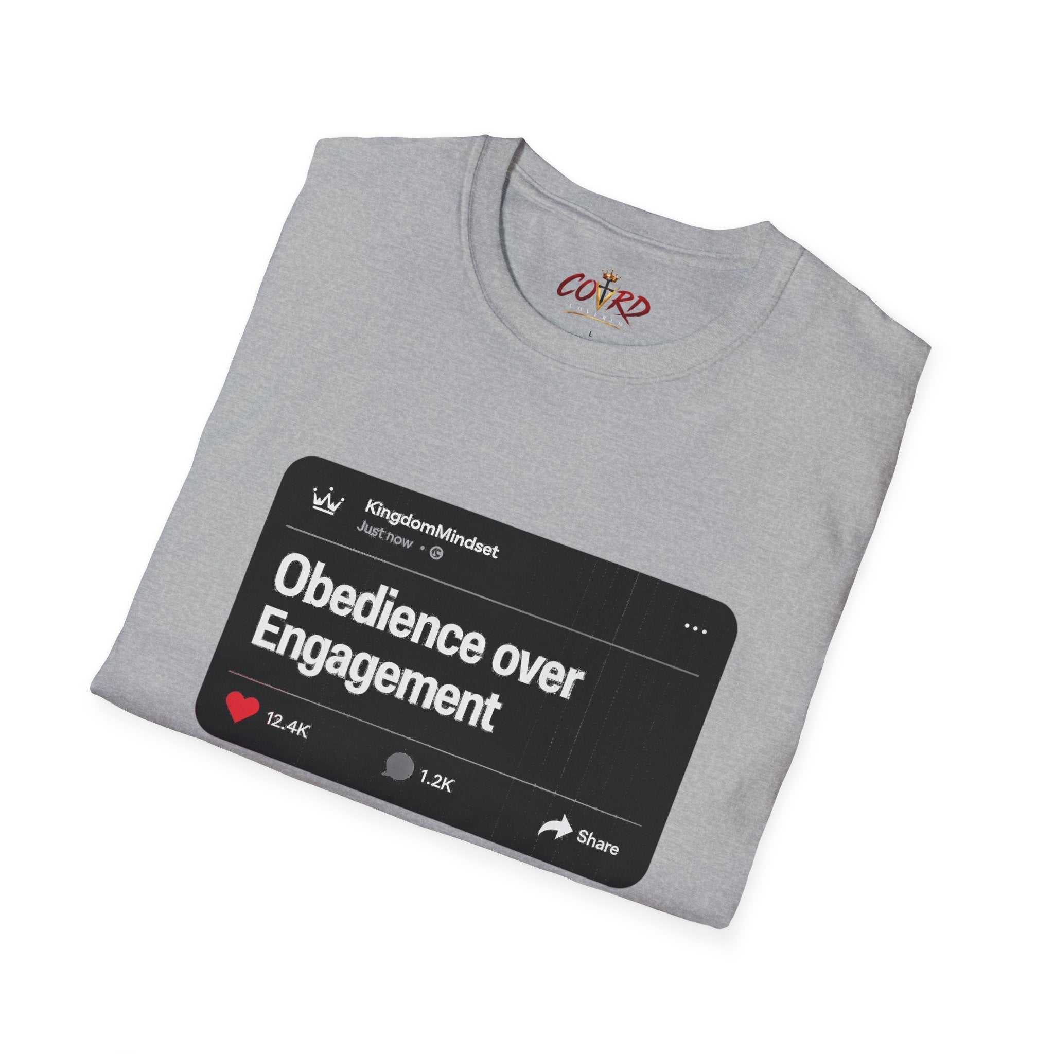 Obedience Over Engagement Tee