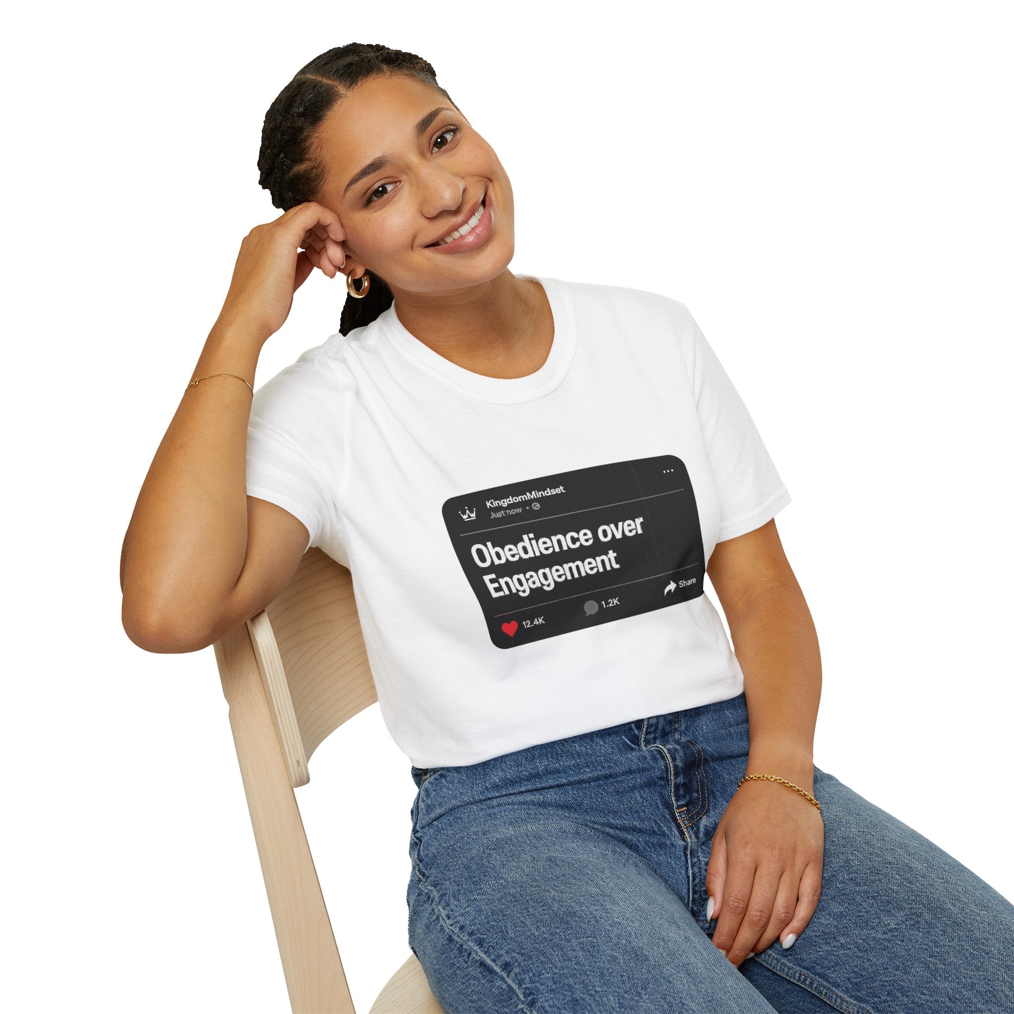 Obedience Over Engagement Tee