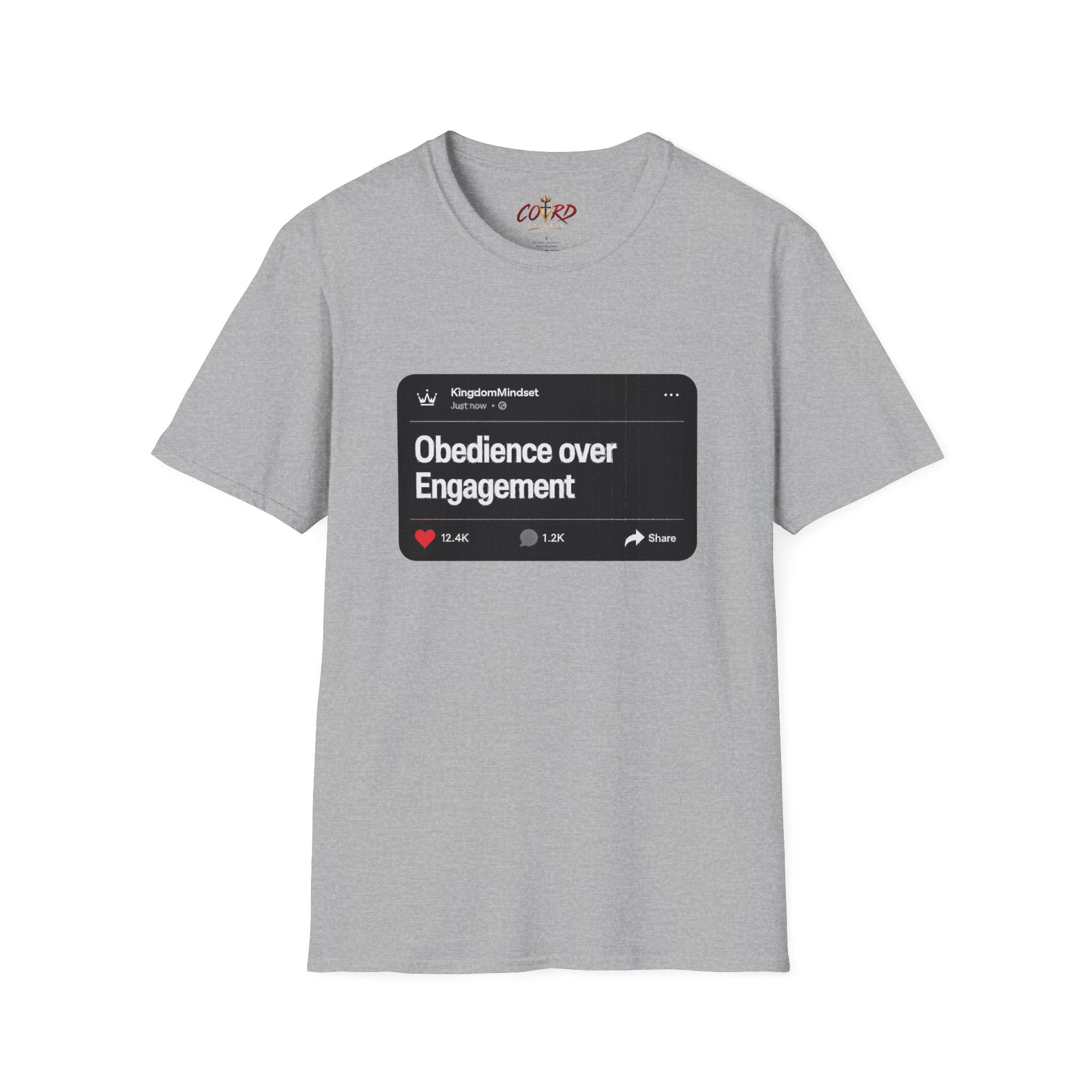 Obedience Over Engagement Tee