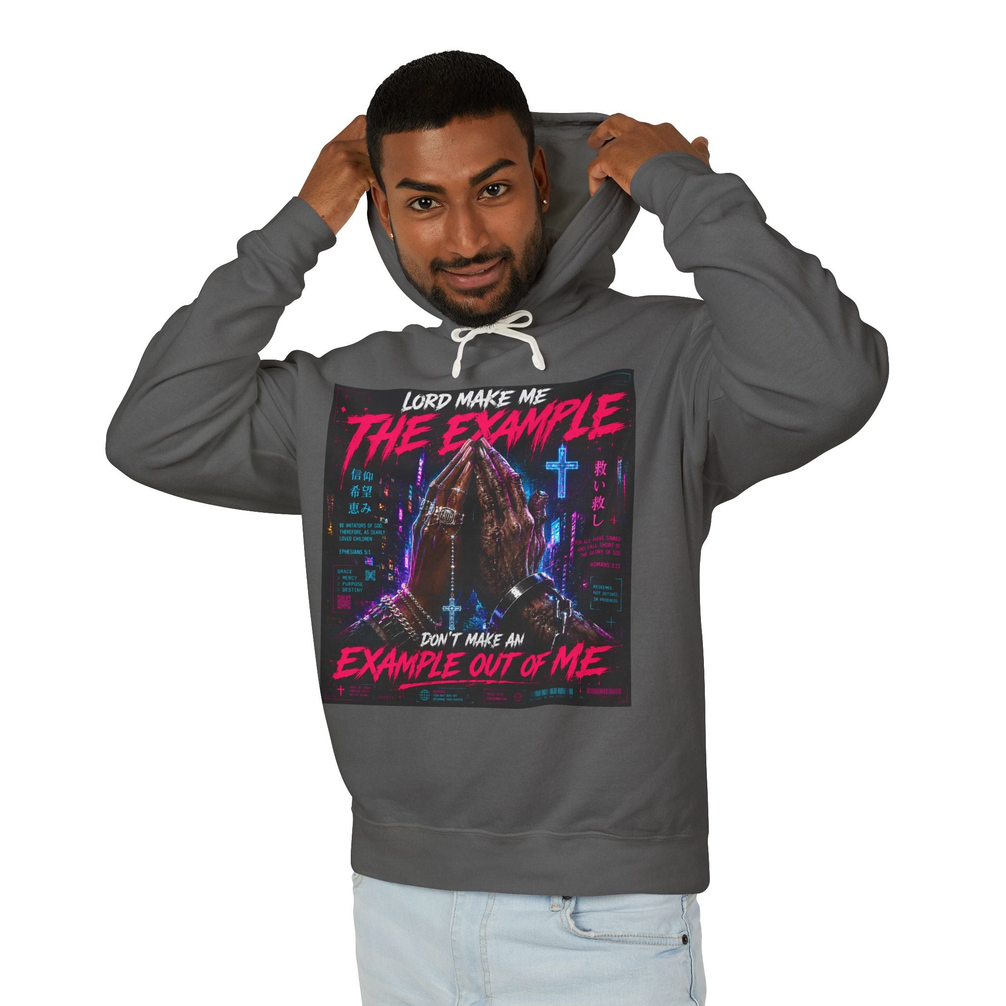 (cyberpunk)Lord Make Me The Example hoodie
