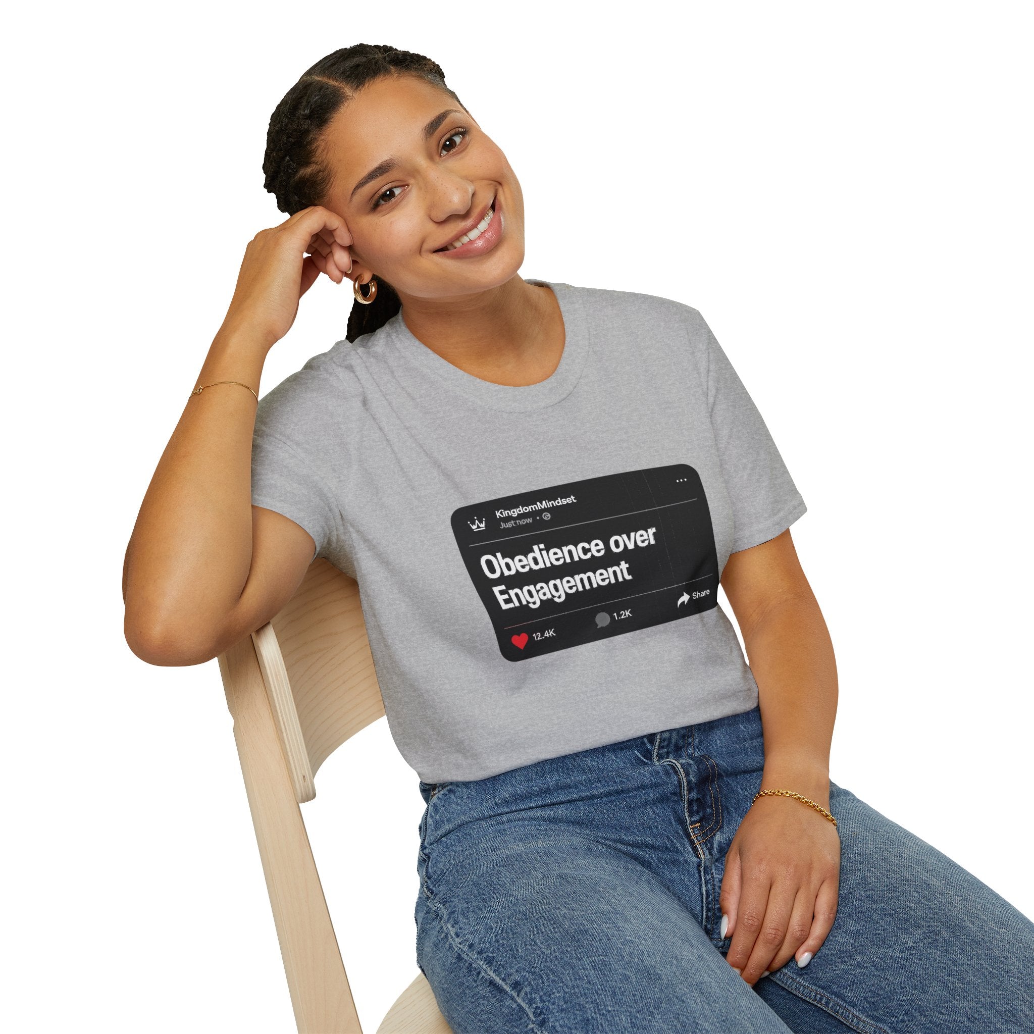 Obedience Over Engagement Tee