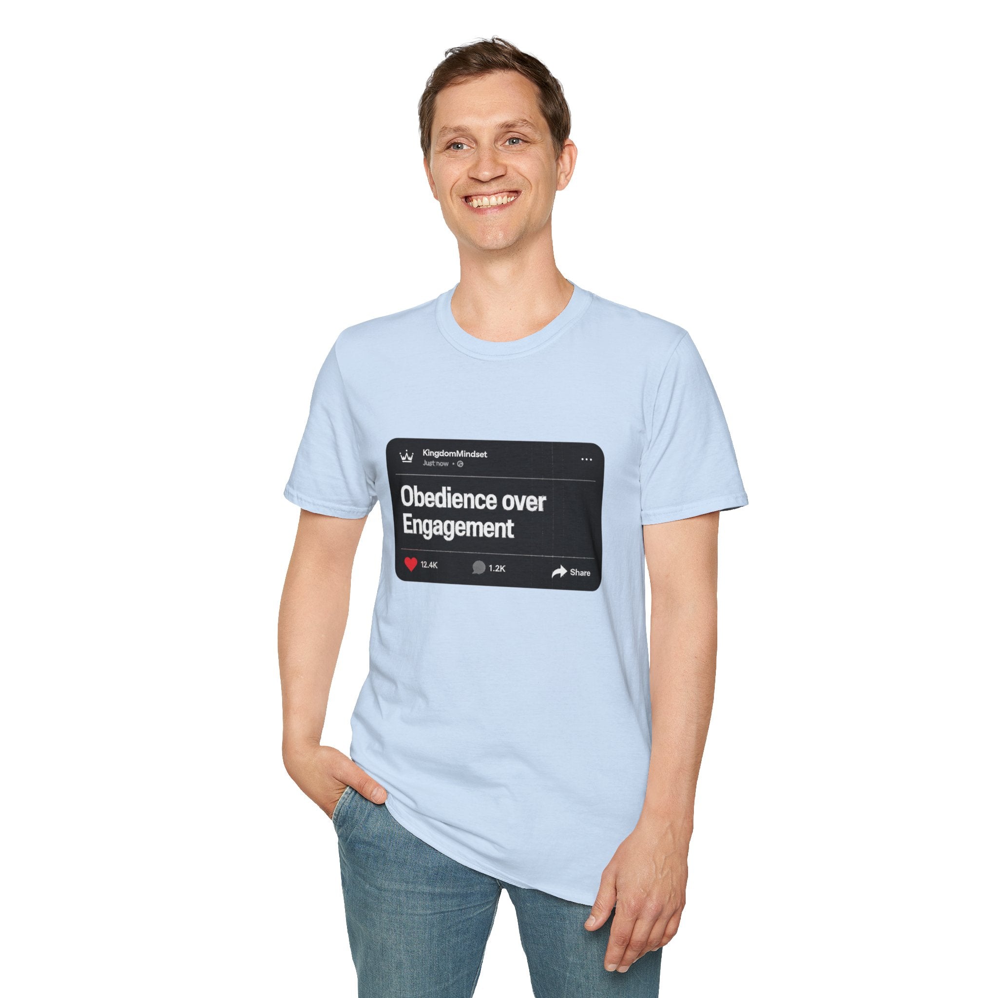 Obedience Over Engagement Tee