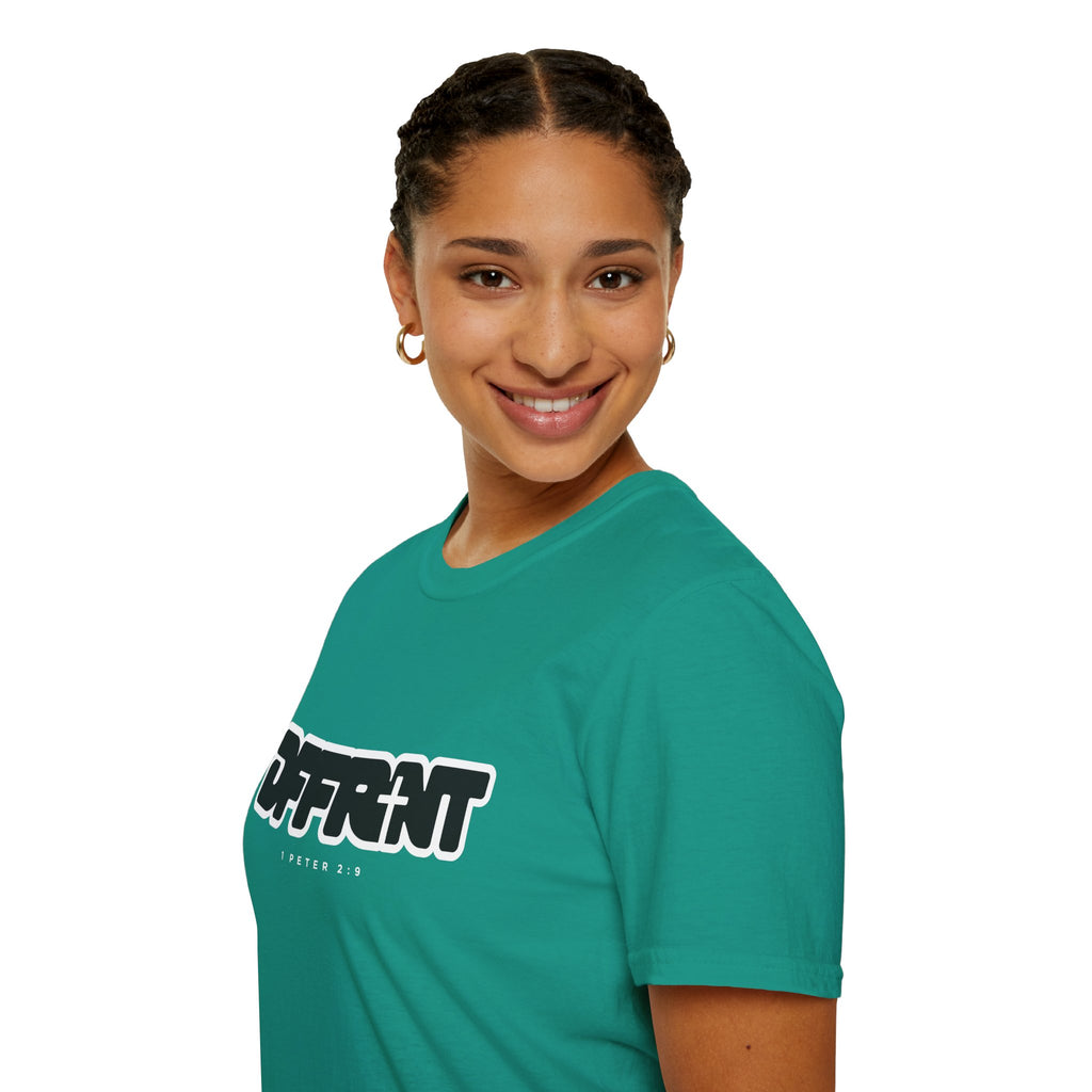 Different(DFFRNT) Text Logo T-Shirt