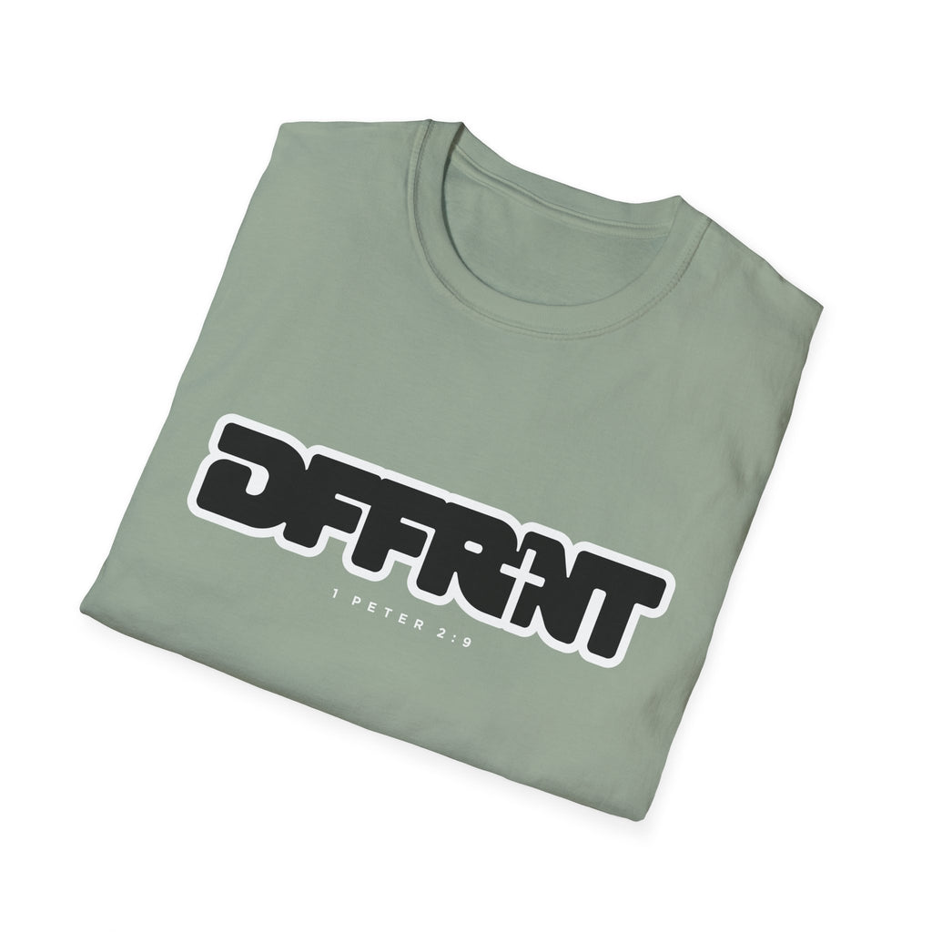 Different(DFFRNT) Text Logo T-Shirt