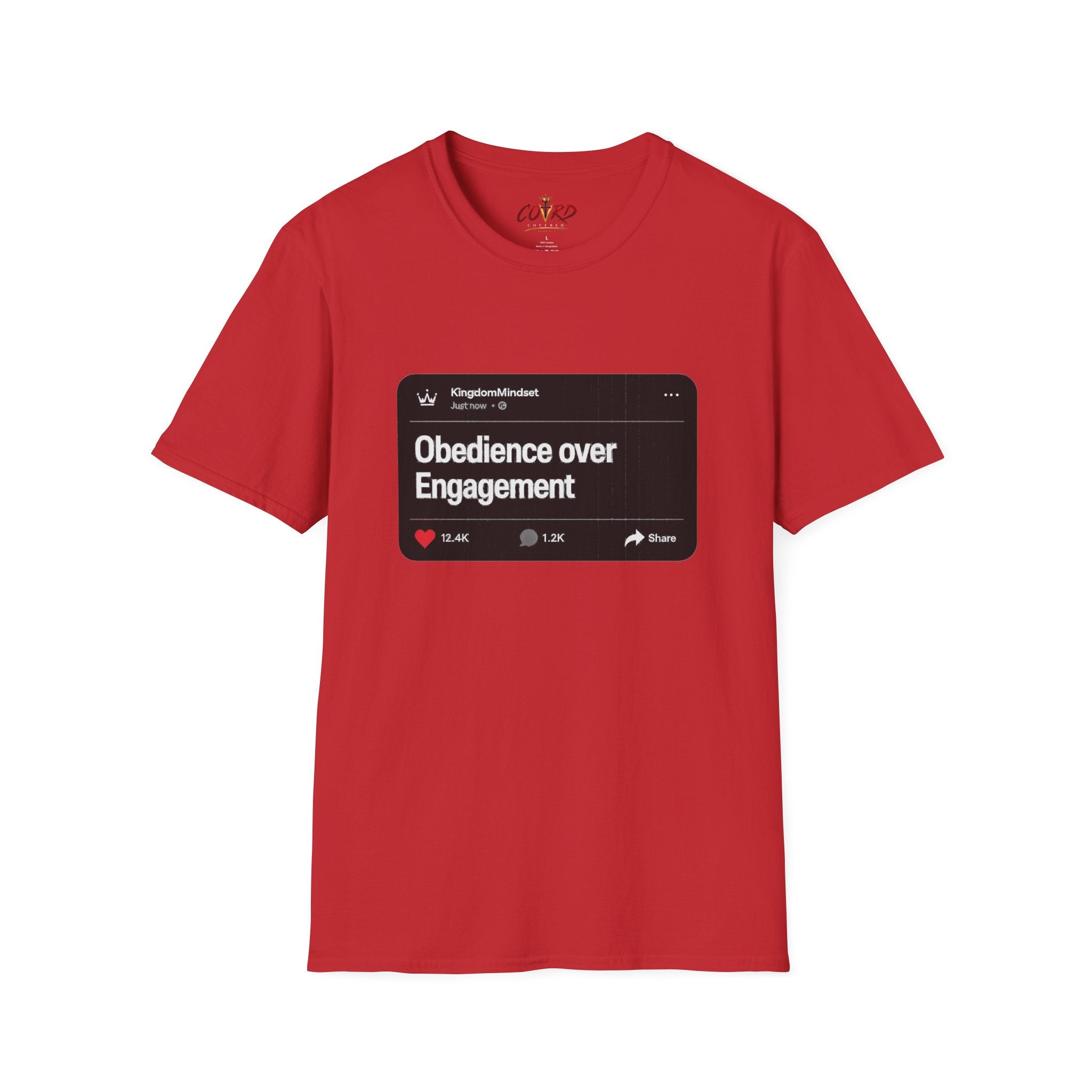 Obedience Over Engagement Tee