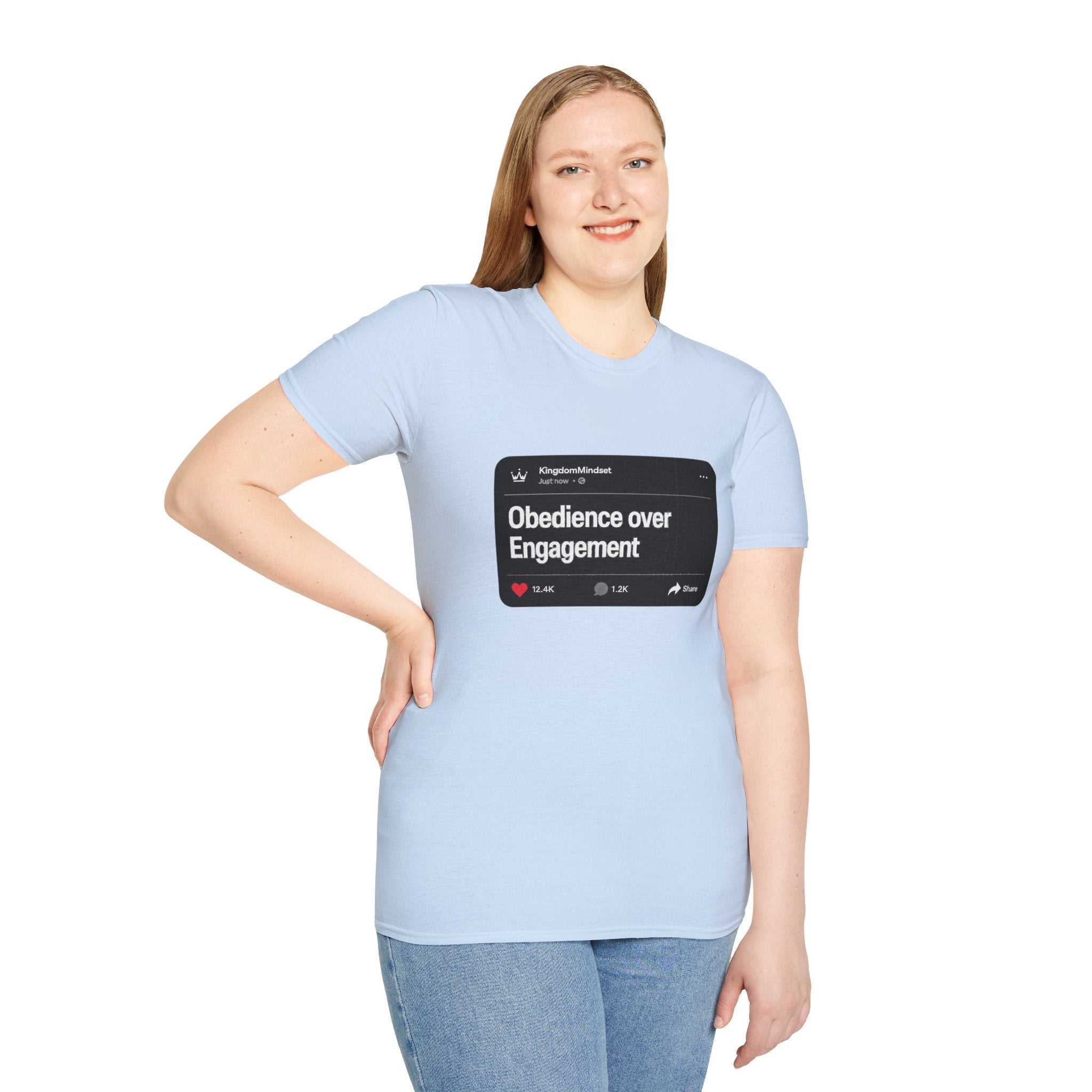 Obedience Over Engagement Tee