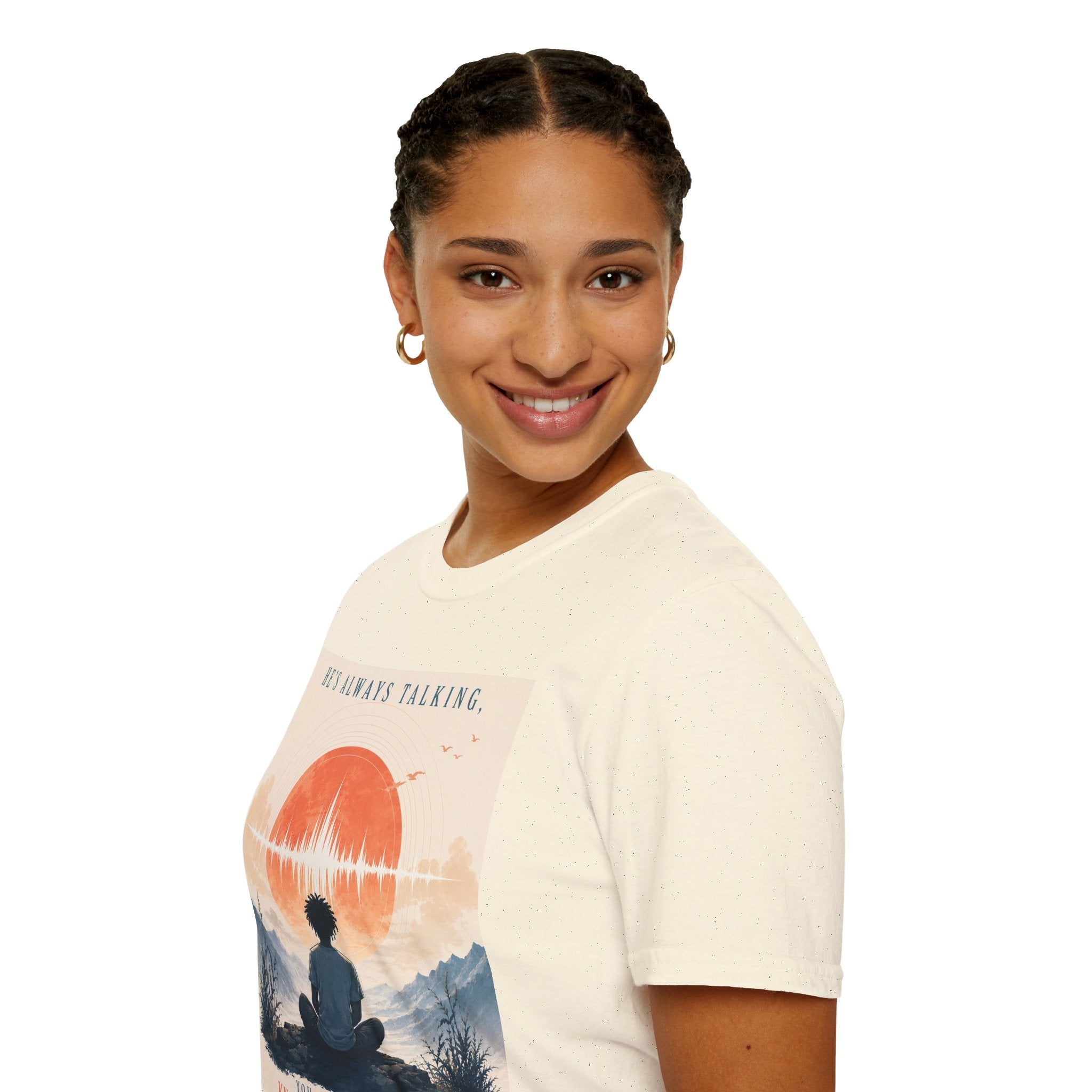 He is always talking T-Shirt