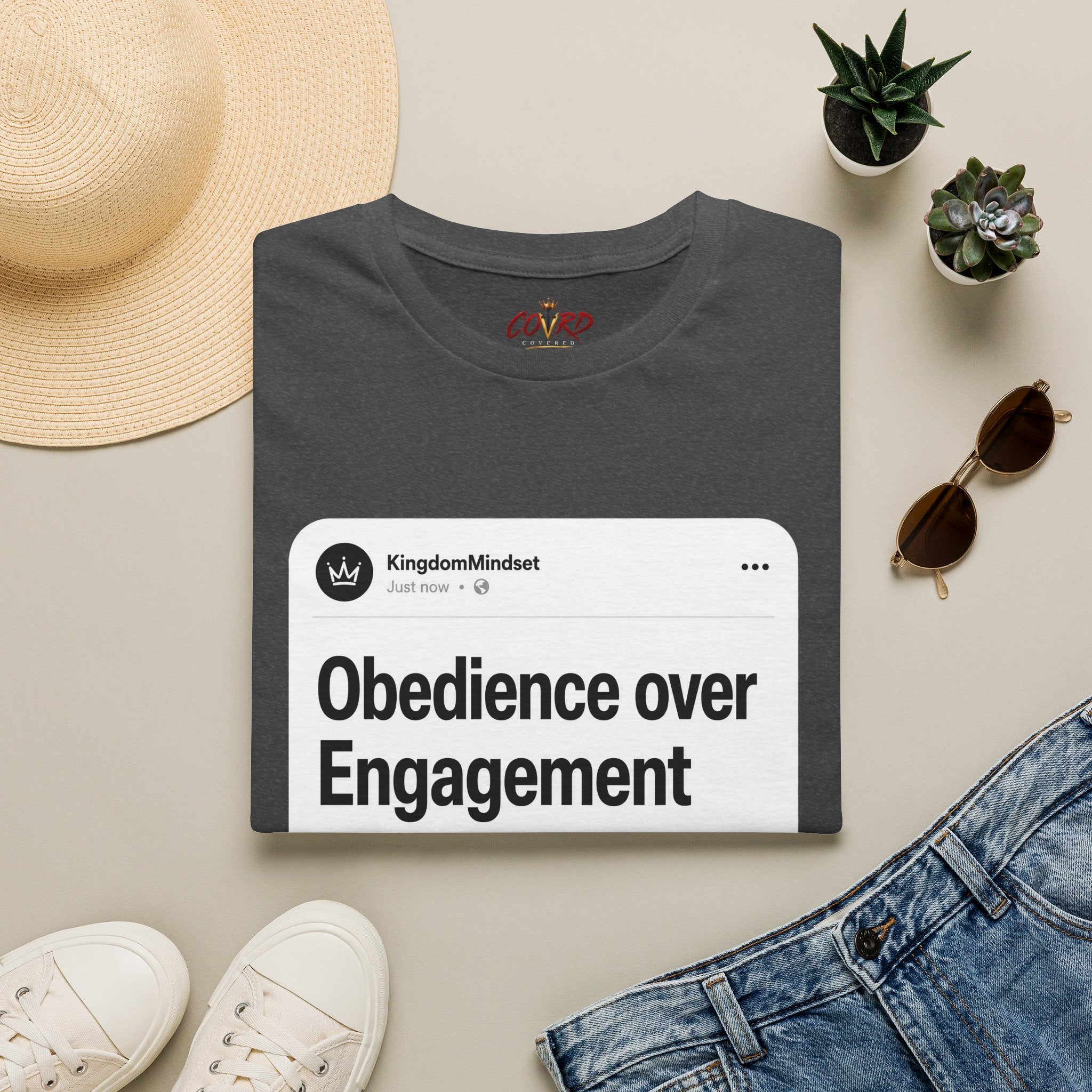 Obedience Over Engagement T-Shirt