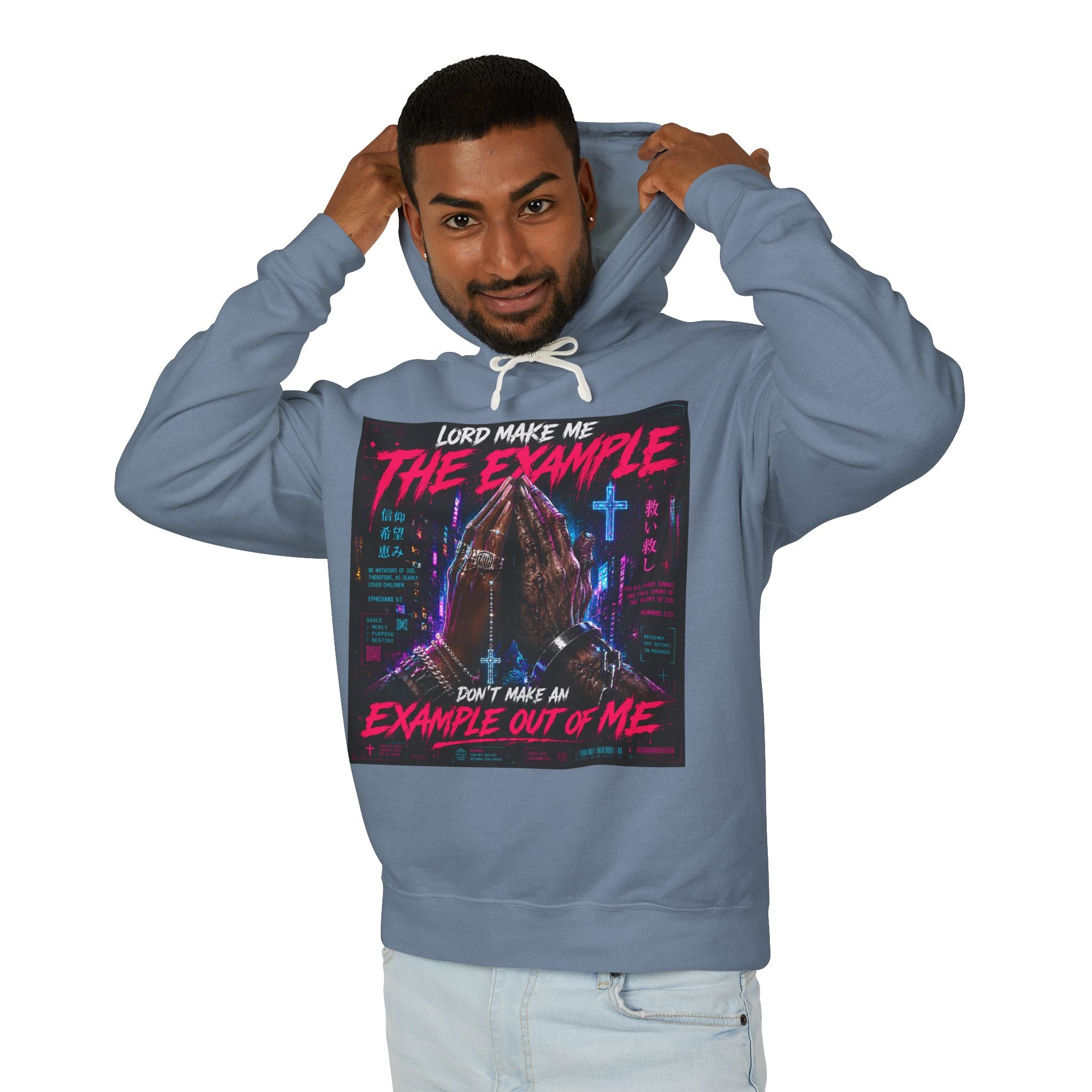 (cyberpunk)Lord Make Me The Example hoodie
