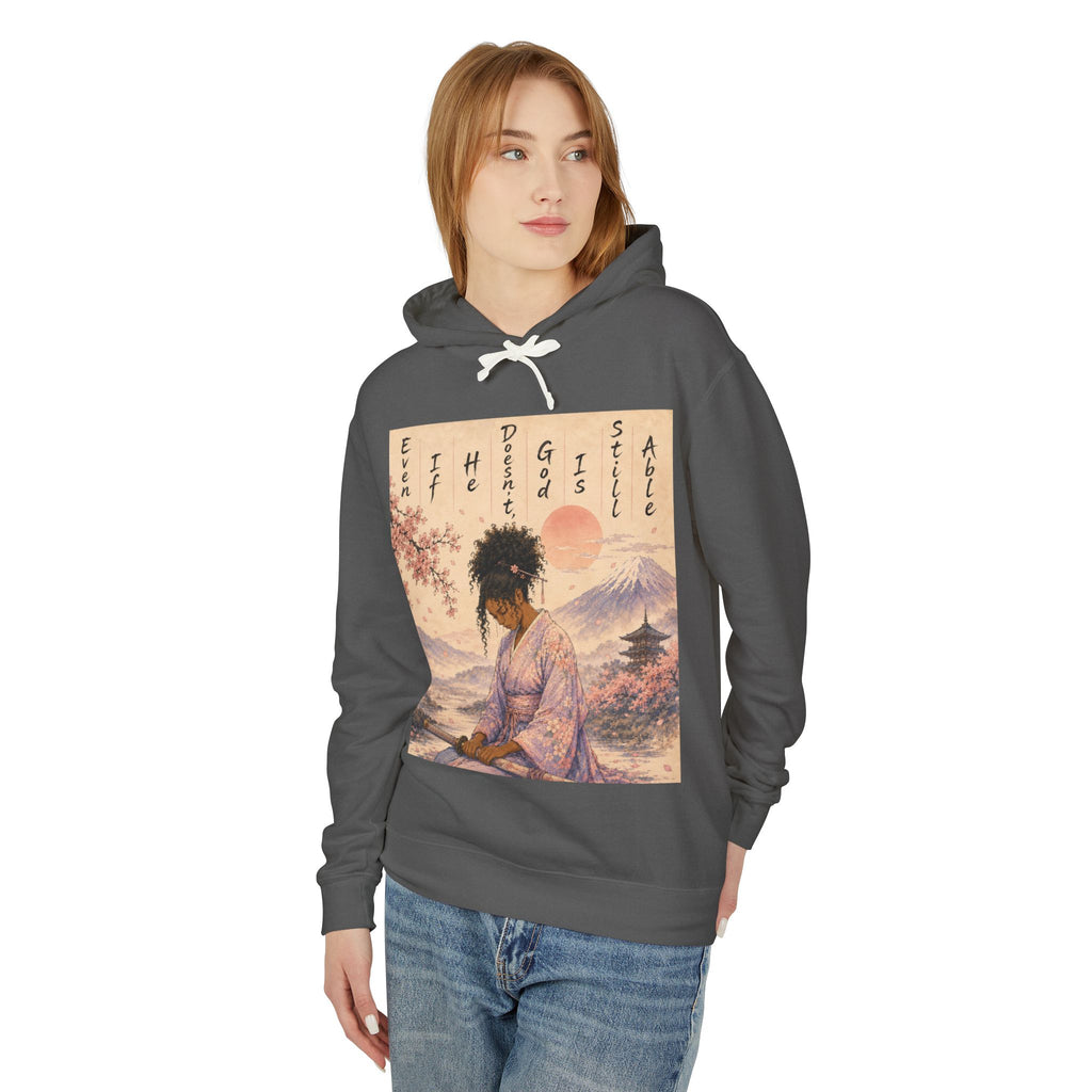 God is able Samurai hoodie