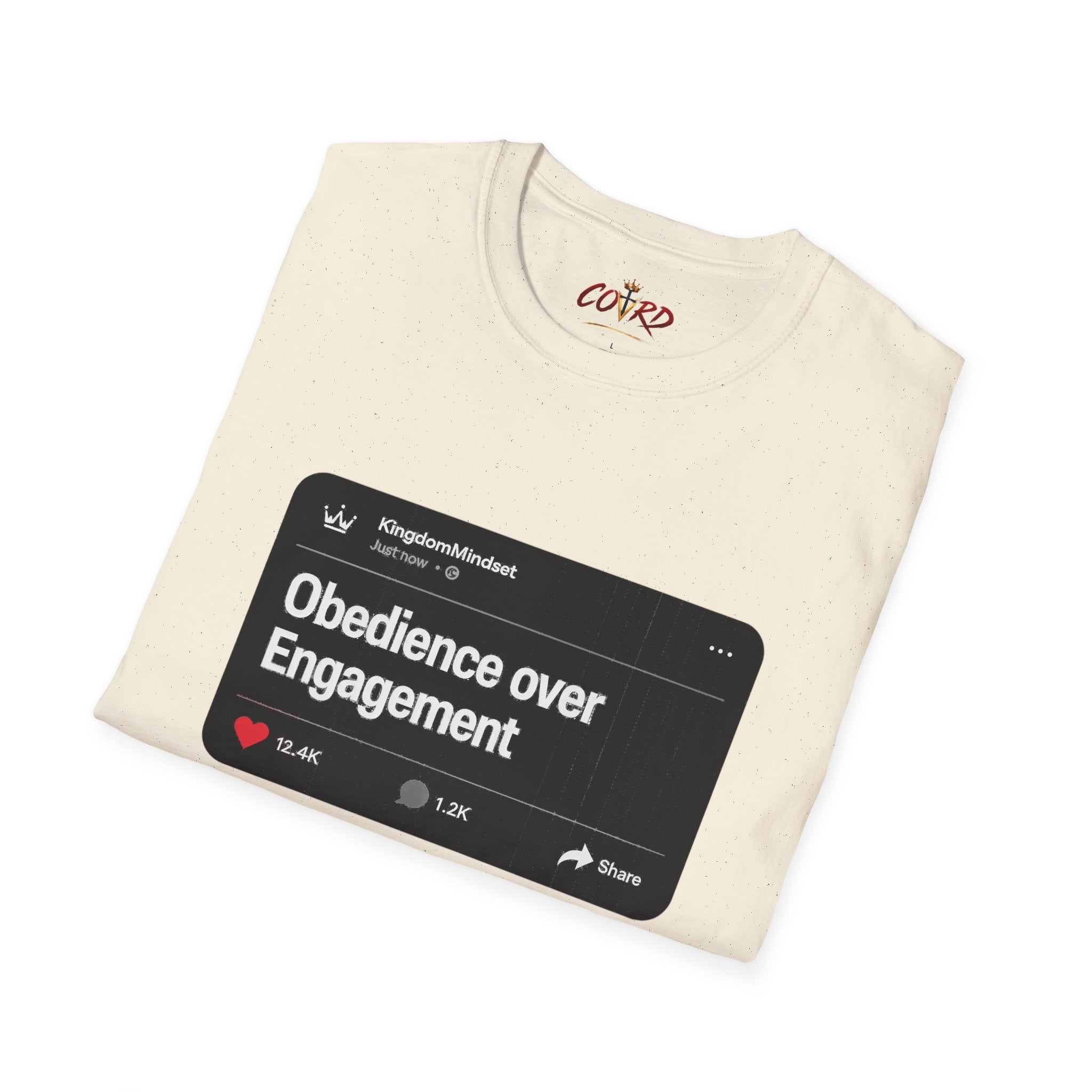 Obedience Over Engagement Tee