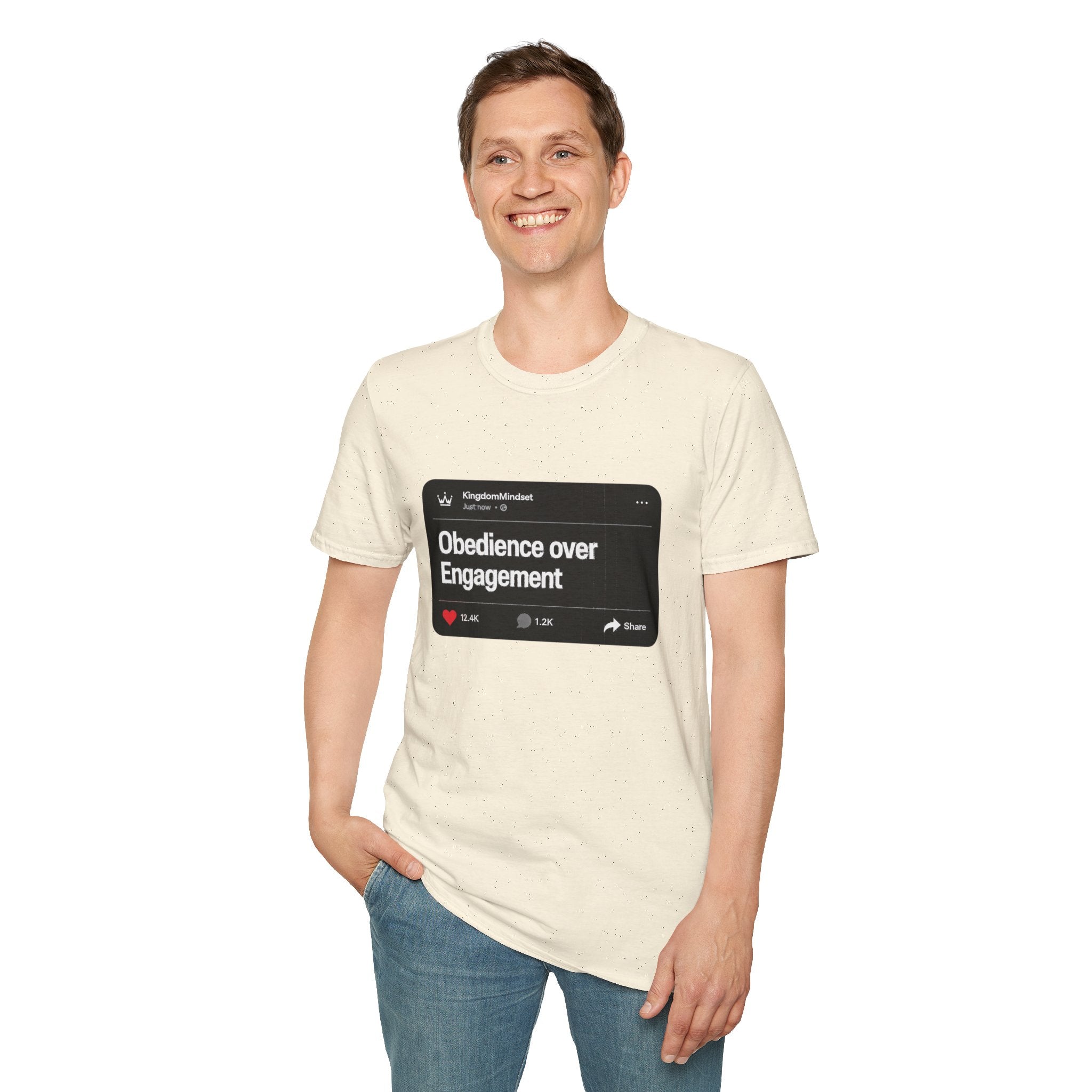 Obedience Over Engagement Tee