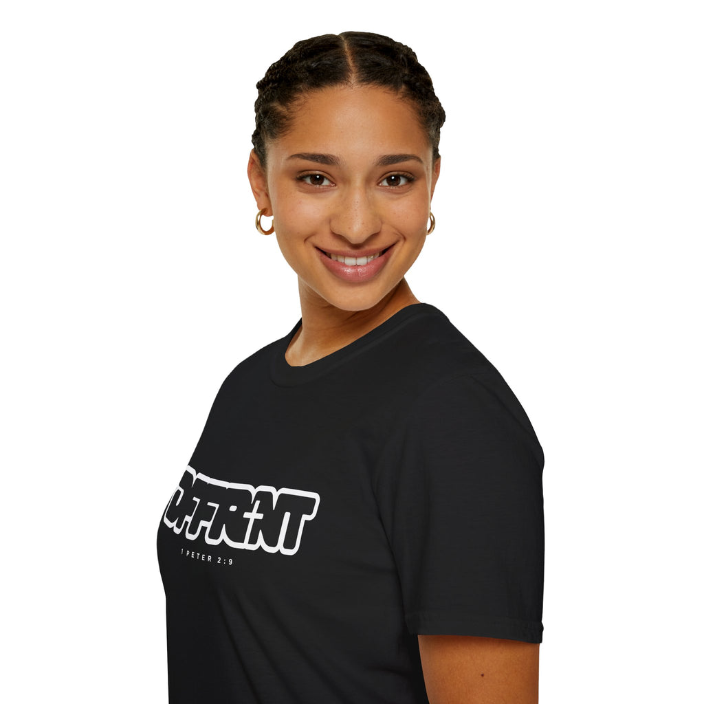 Different(DFFRNT) Text Logo T-Shirt