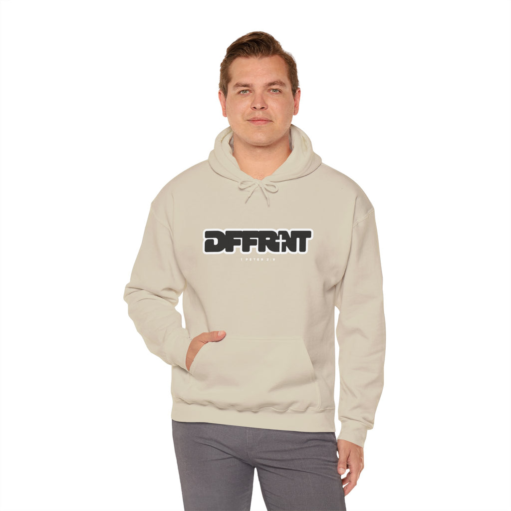 "DFFRNT"(DIFFERENT)-FILLED- Hoodie