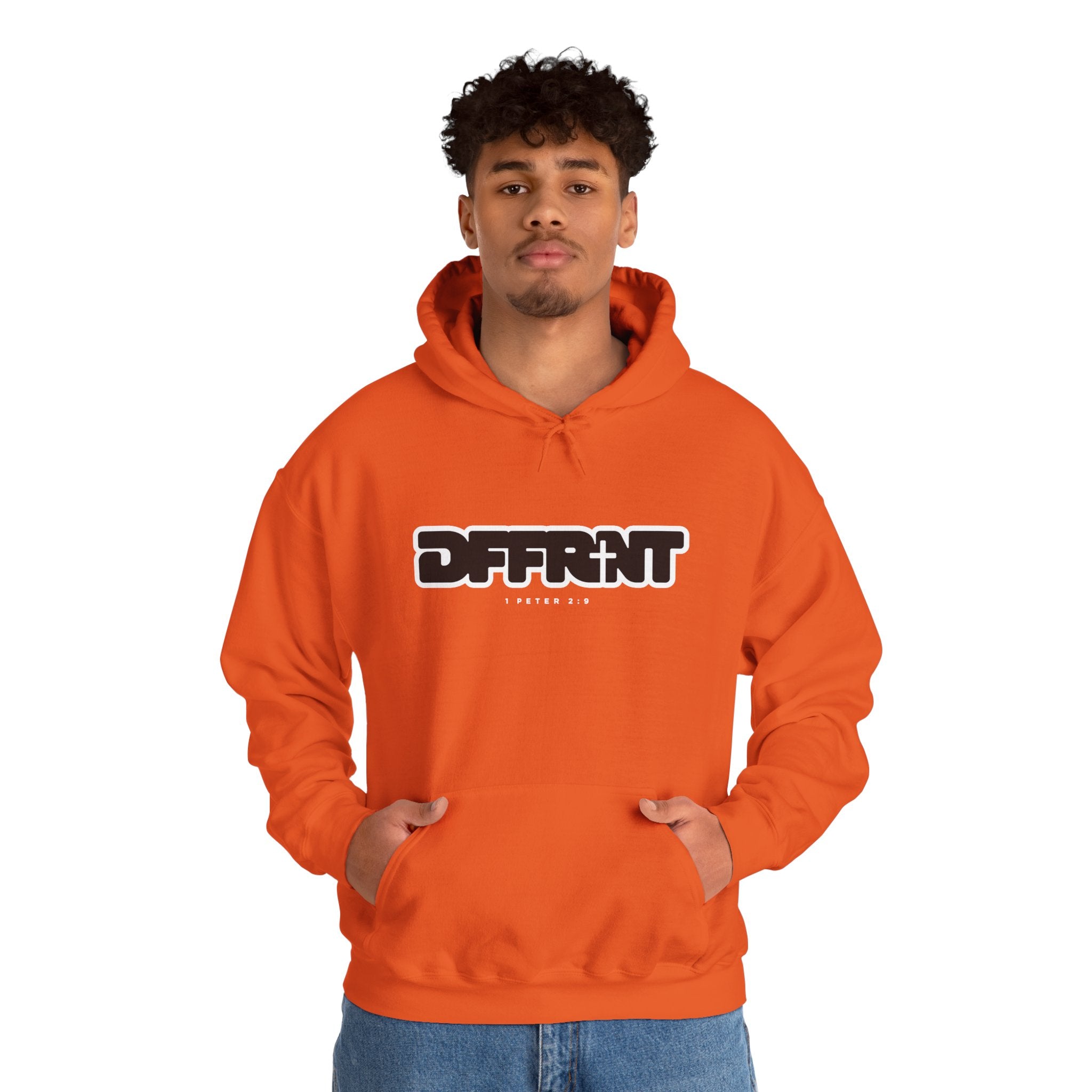 "DFFRNT"(DIFFERENT)-FILLED- Hoodie