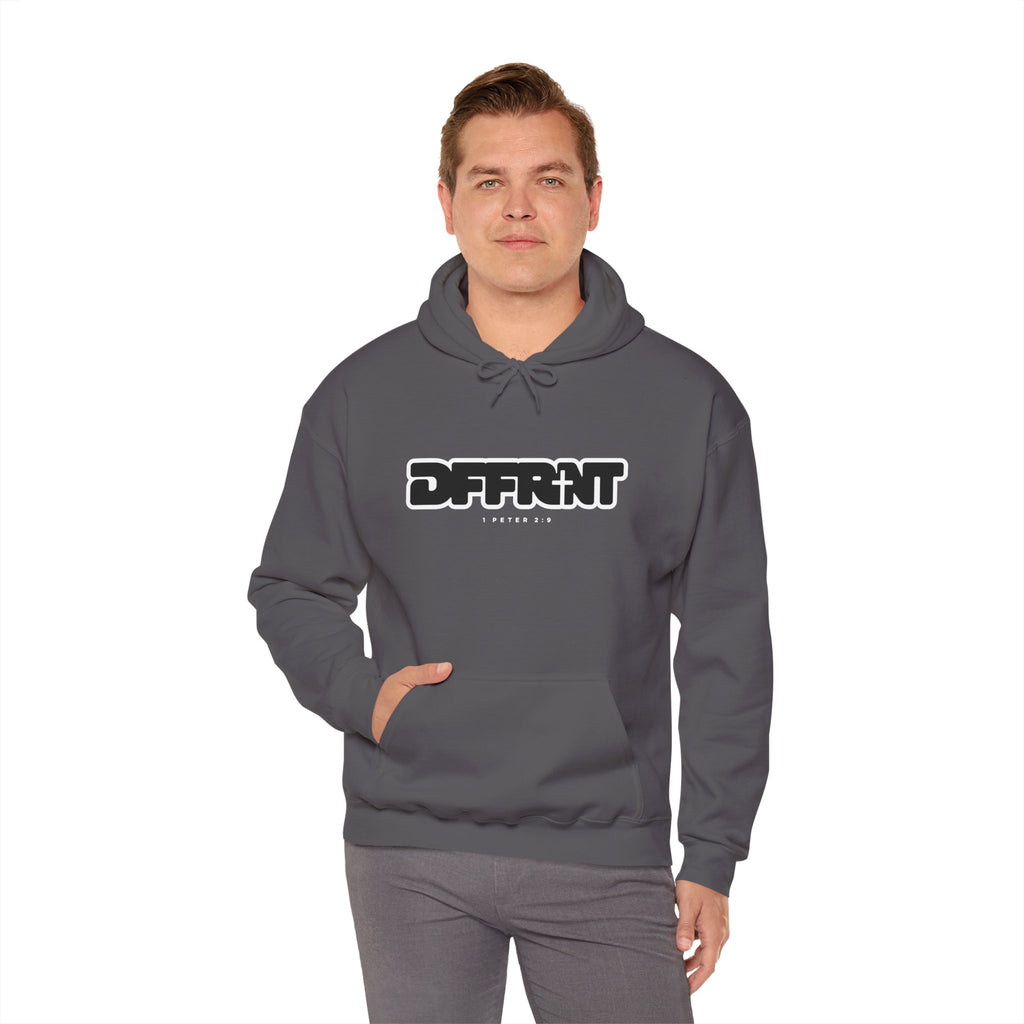 "DFFRNT"(DIFFERENT)-FILLED- Hoodie