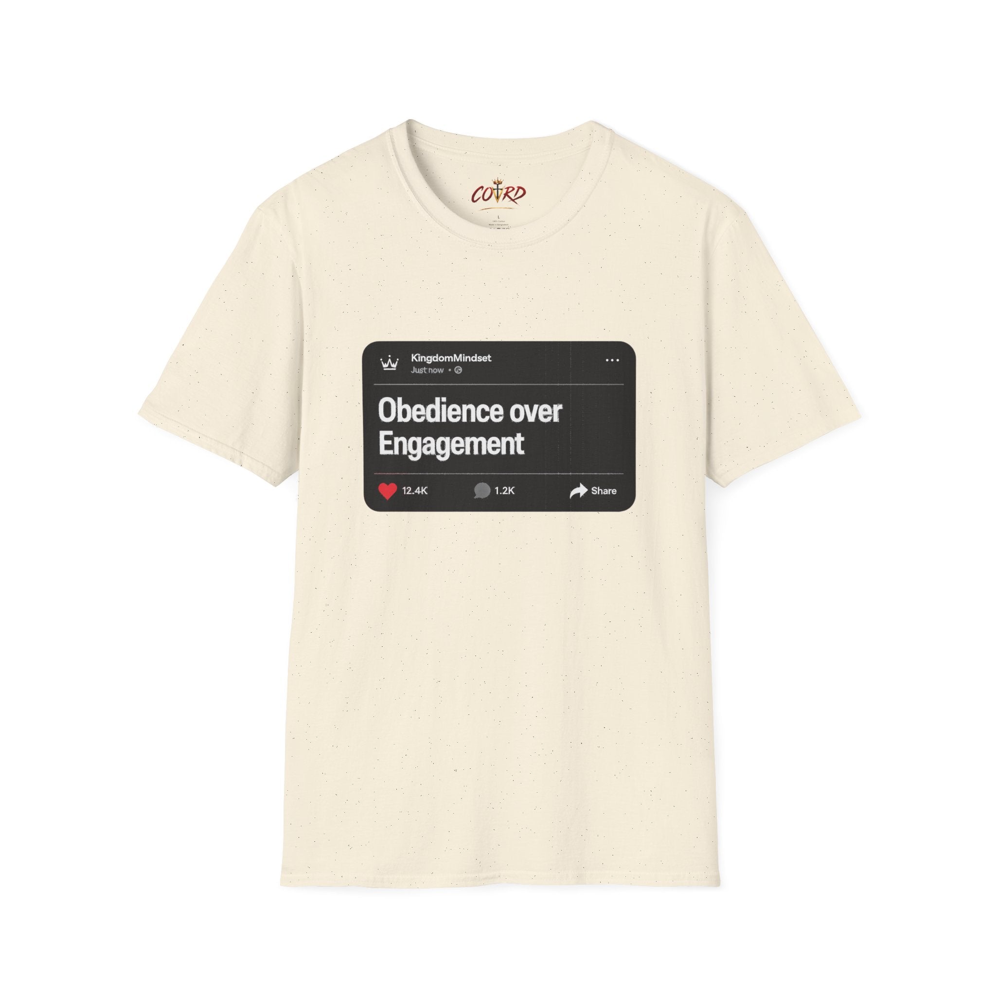 Obedience Over Engagement Tee