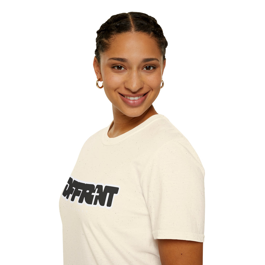 Different(DFFRNT) Text Logo T-Shirt