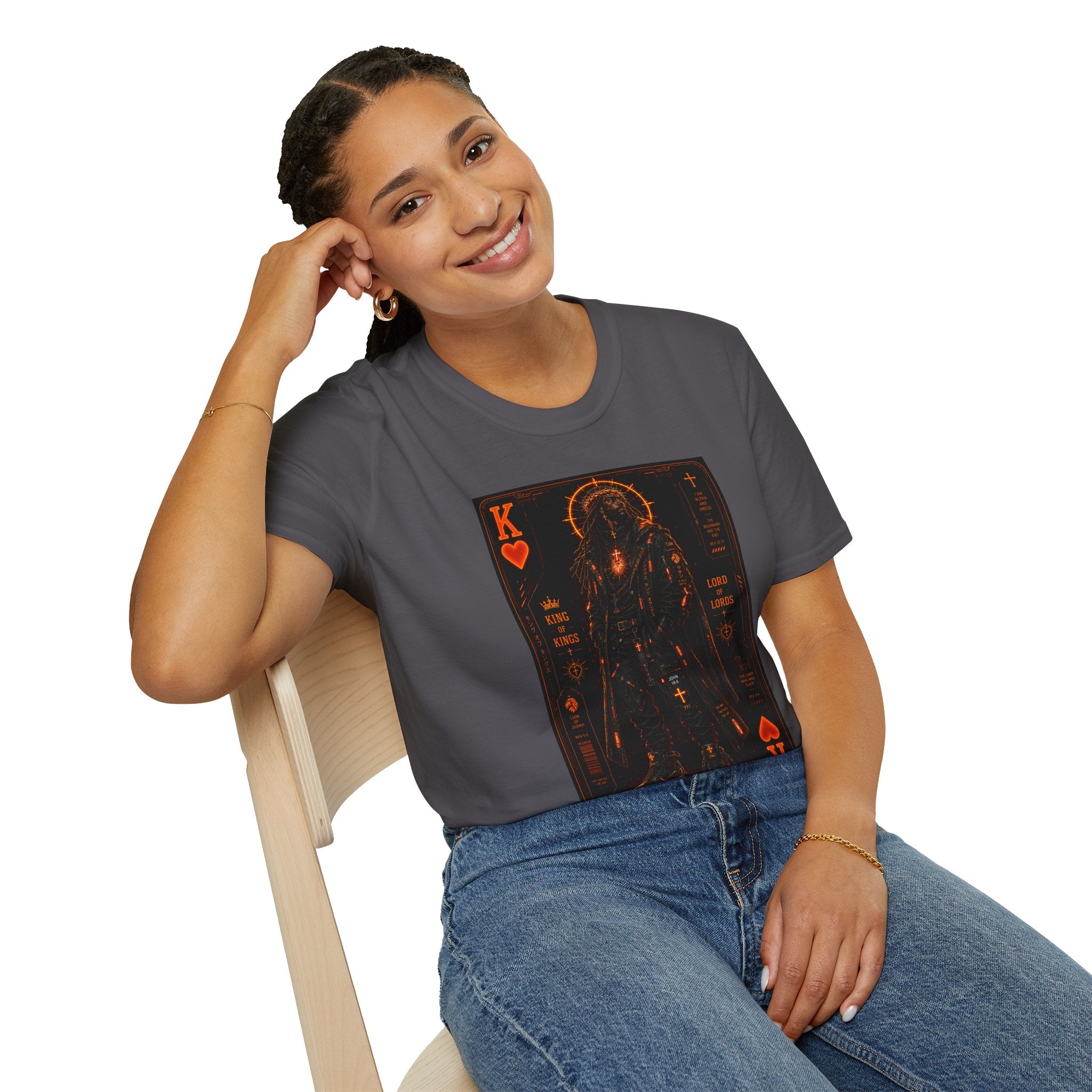 King of kings playing card T-Shirt