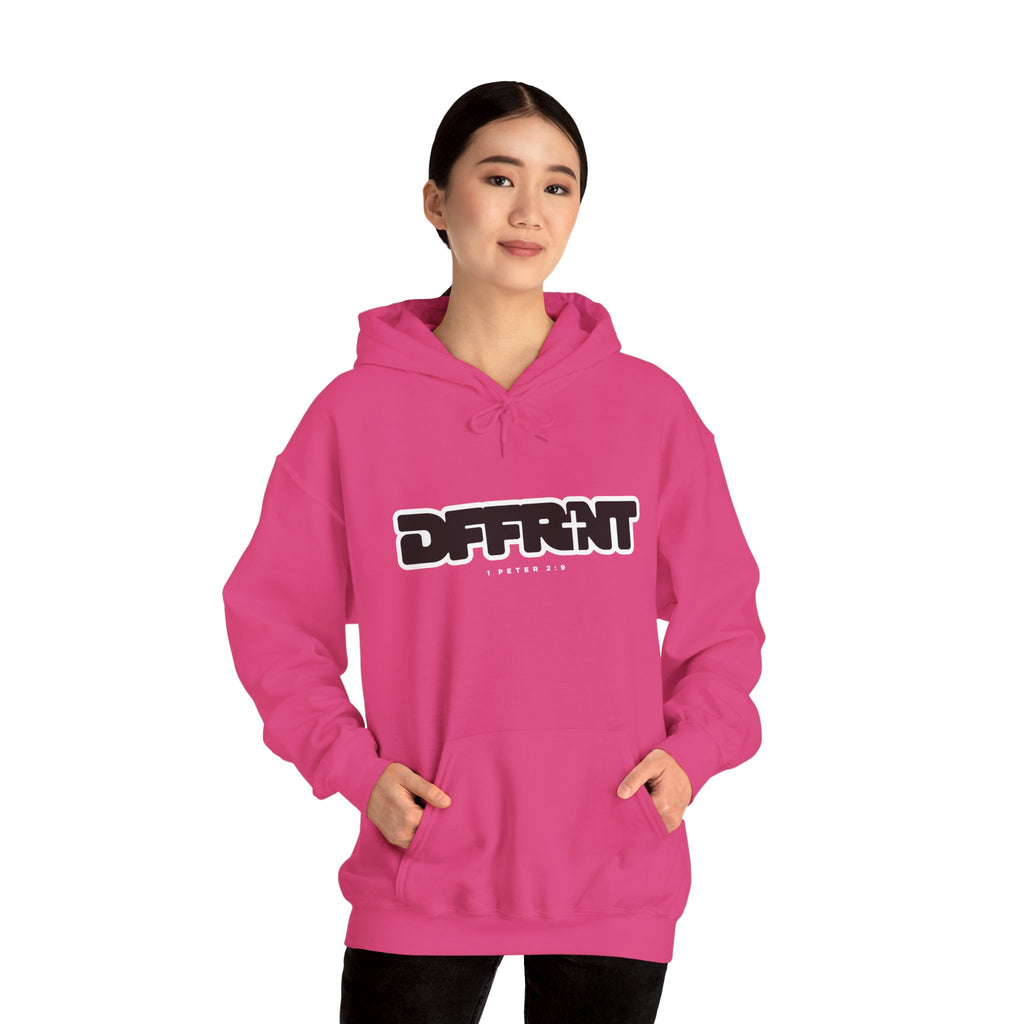 "DFFRNT"(DIFFERENT)-FILLED- Hoodie