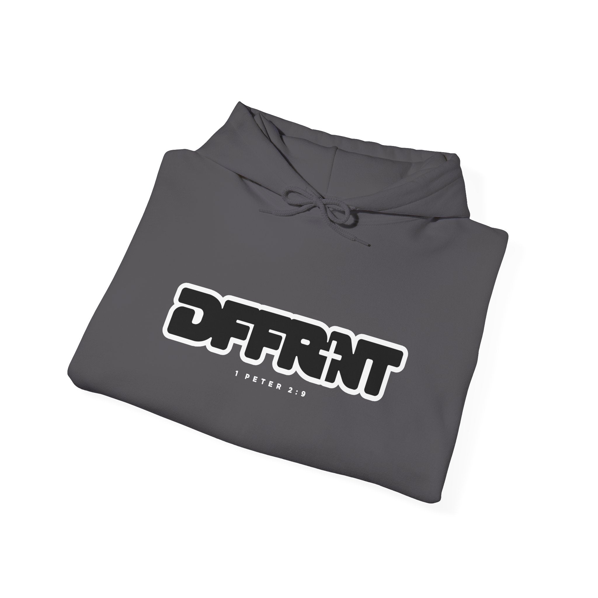 "DFFRNT"(DIFFERENT)-FILLED- Hoodie