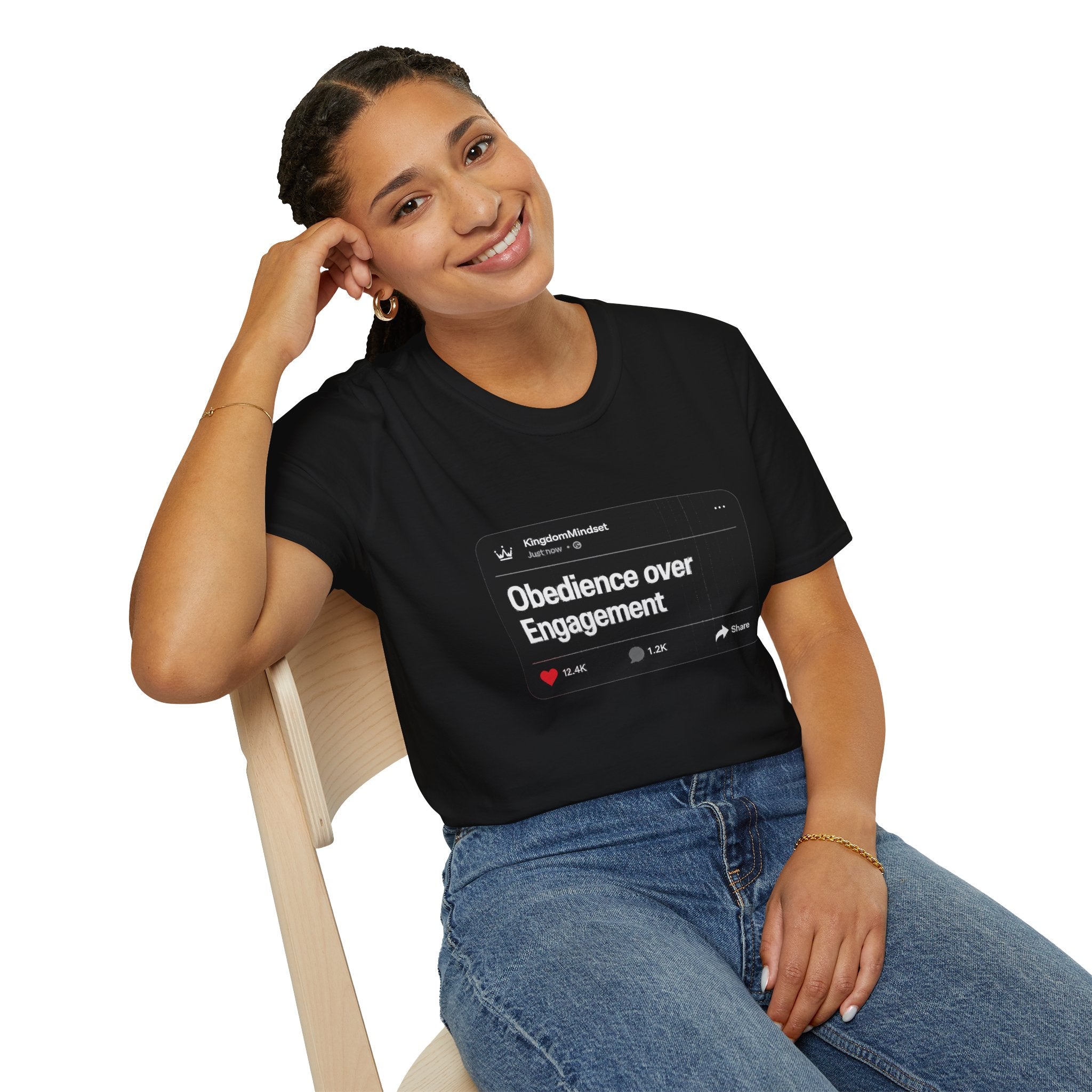 Obedience Over Engagement Tee