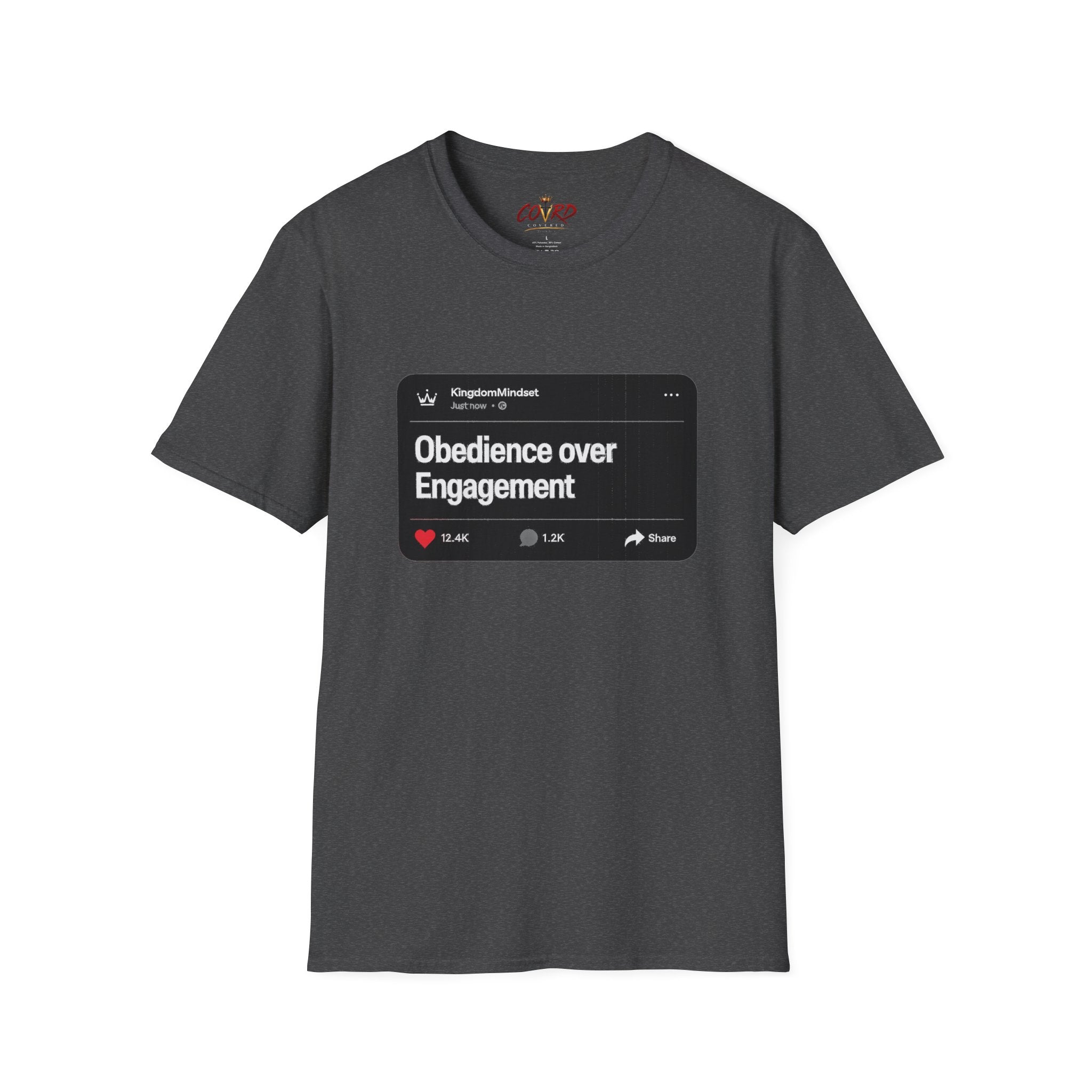 Obedience Over Engagement Tee
