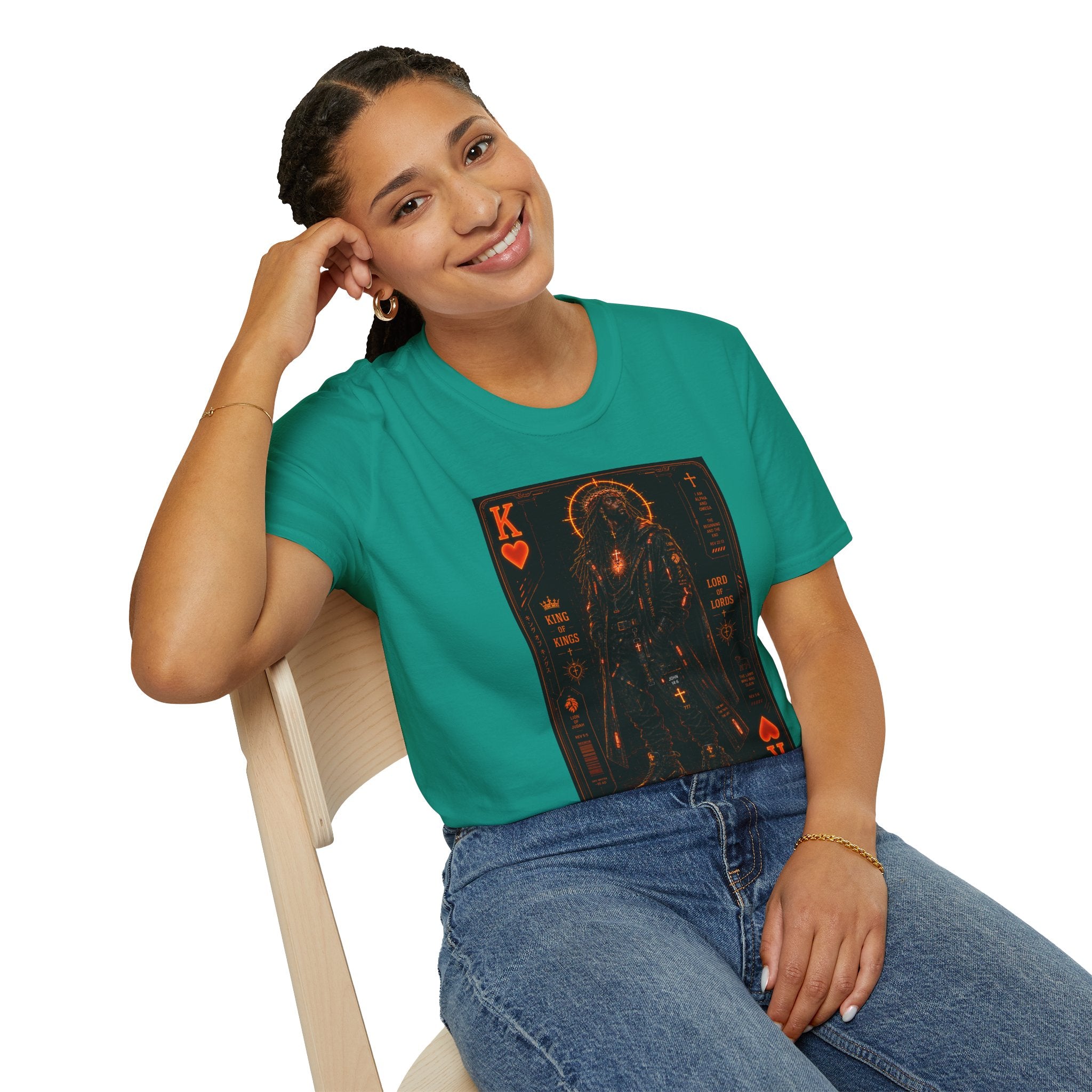 King of kings playing card T-Shirt