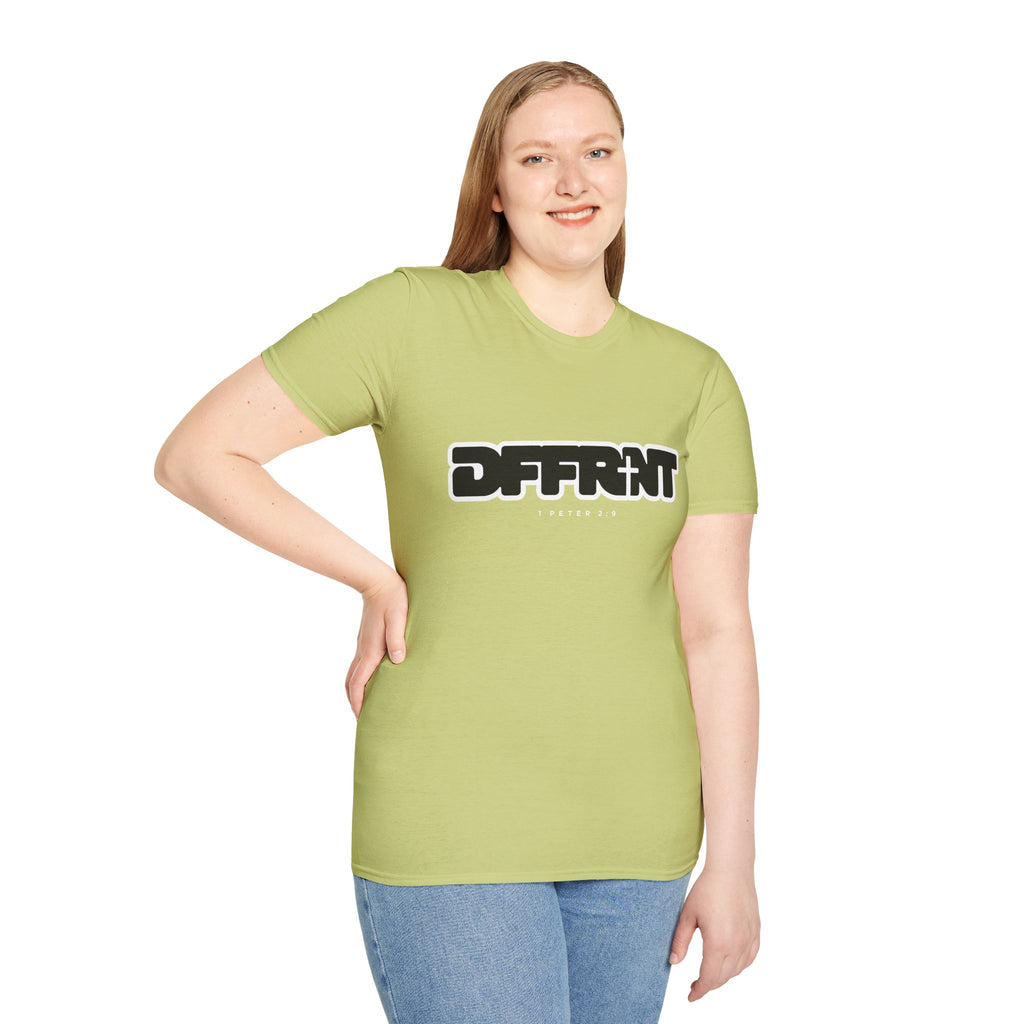 Different(DFFRNT) Text Logo T-Shirt