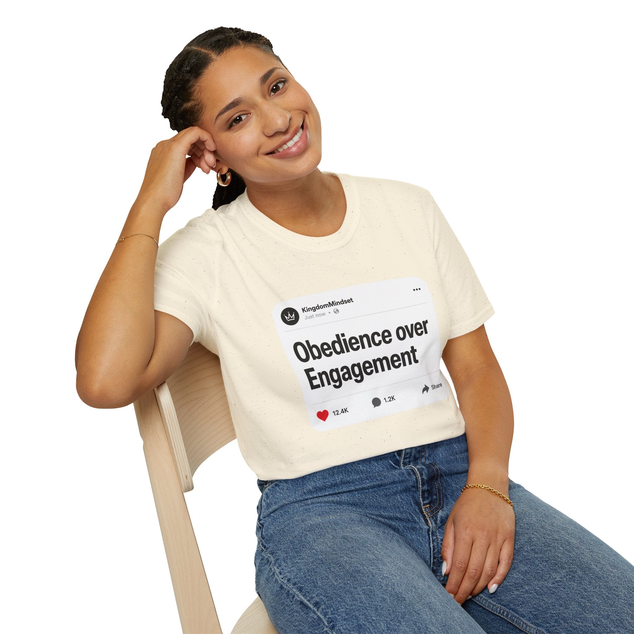 Obedience Over Engagement T-Shirt