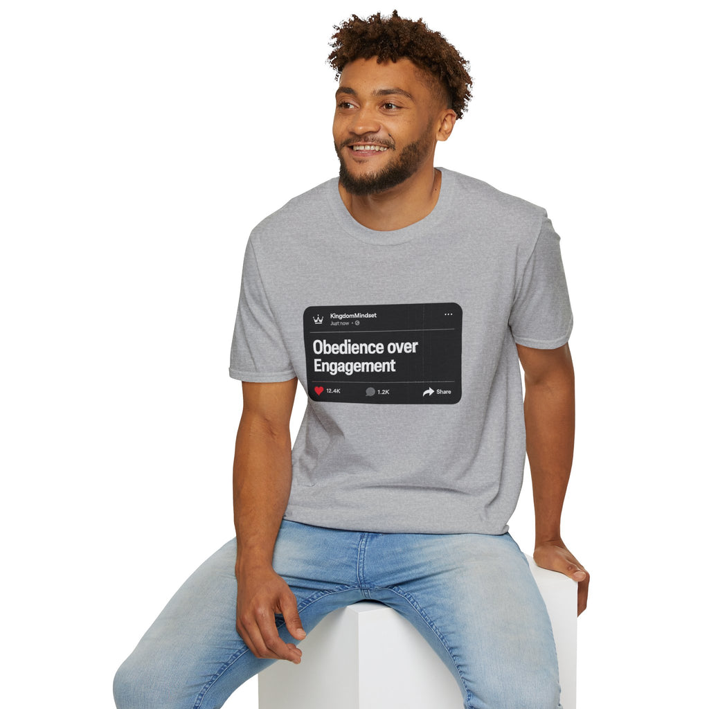 Obedience Over Engagement Tee