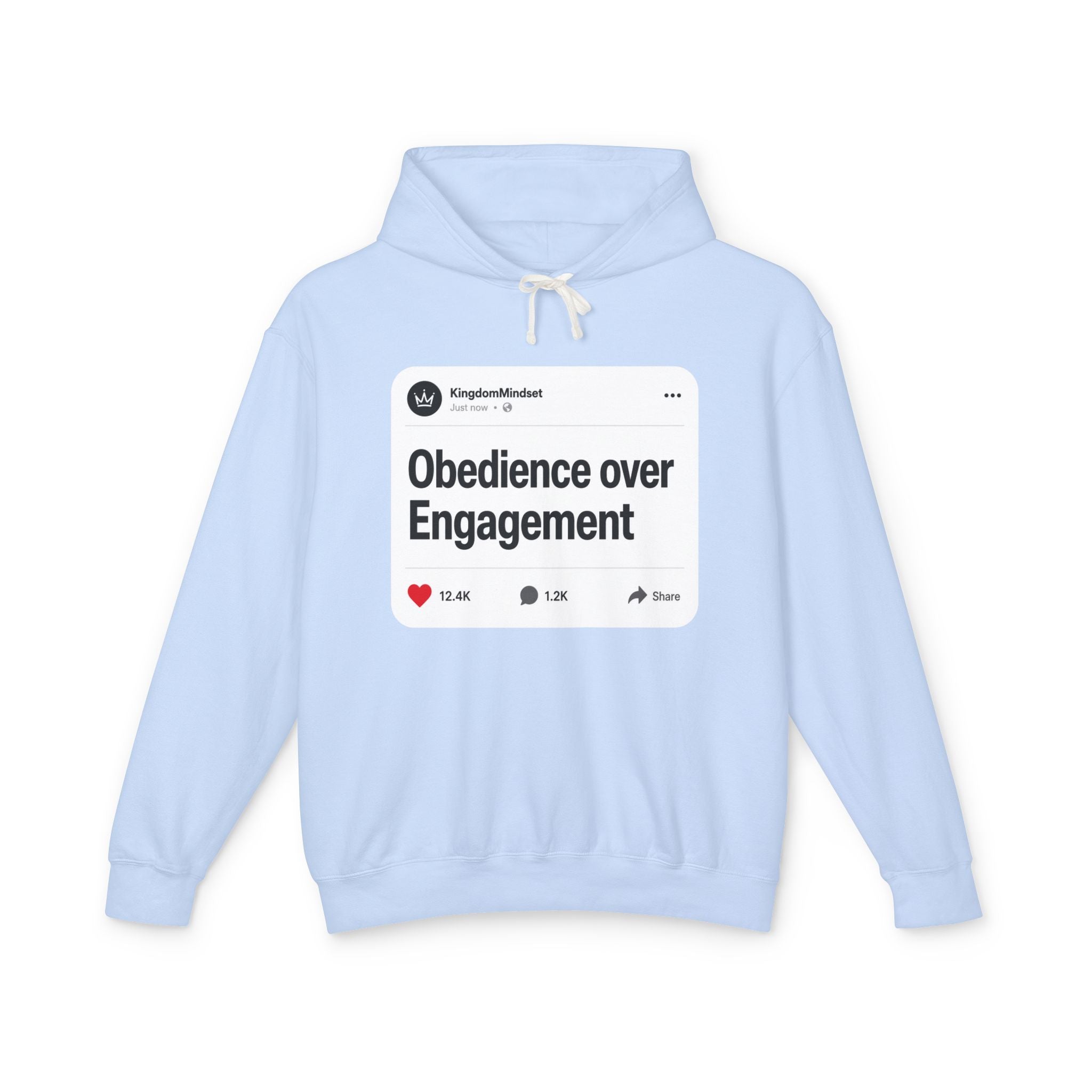 Obedience Over Engagement Hoodie