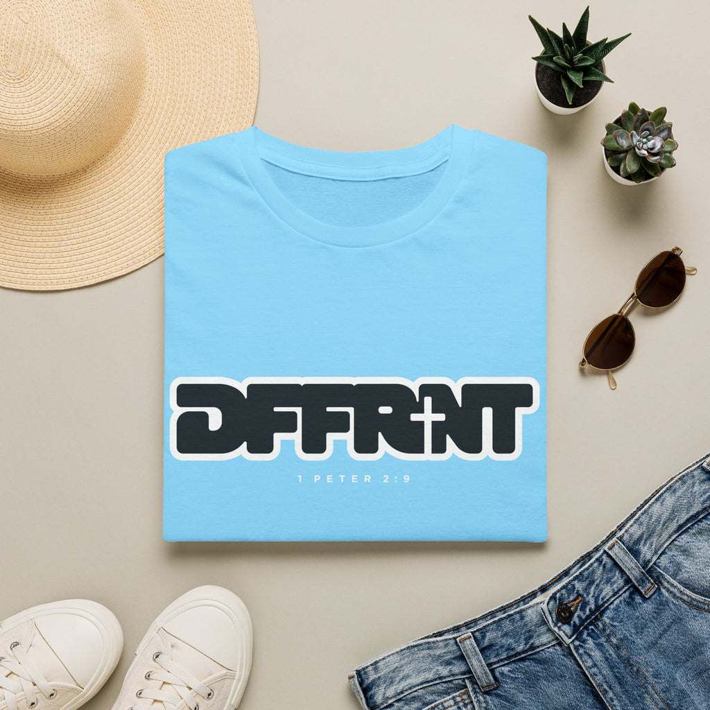 Different(DFFRNT) Text Logo T-Shirt
