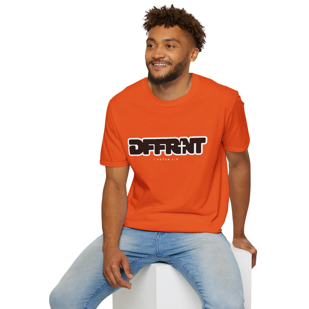 Different(DFFRNT) Text Logo T-Shirt