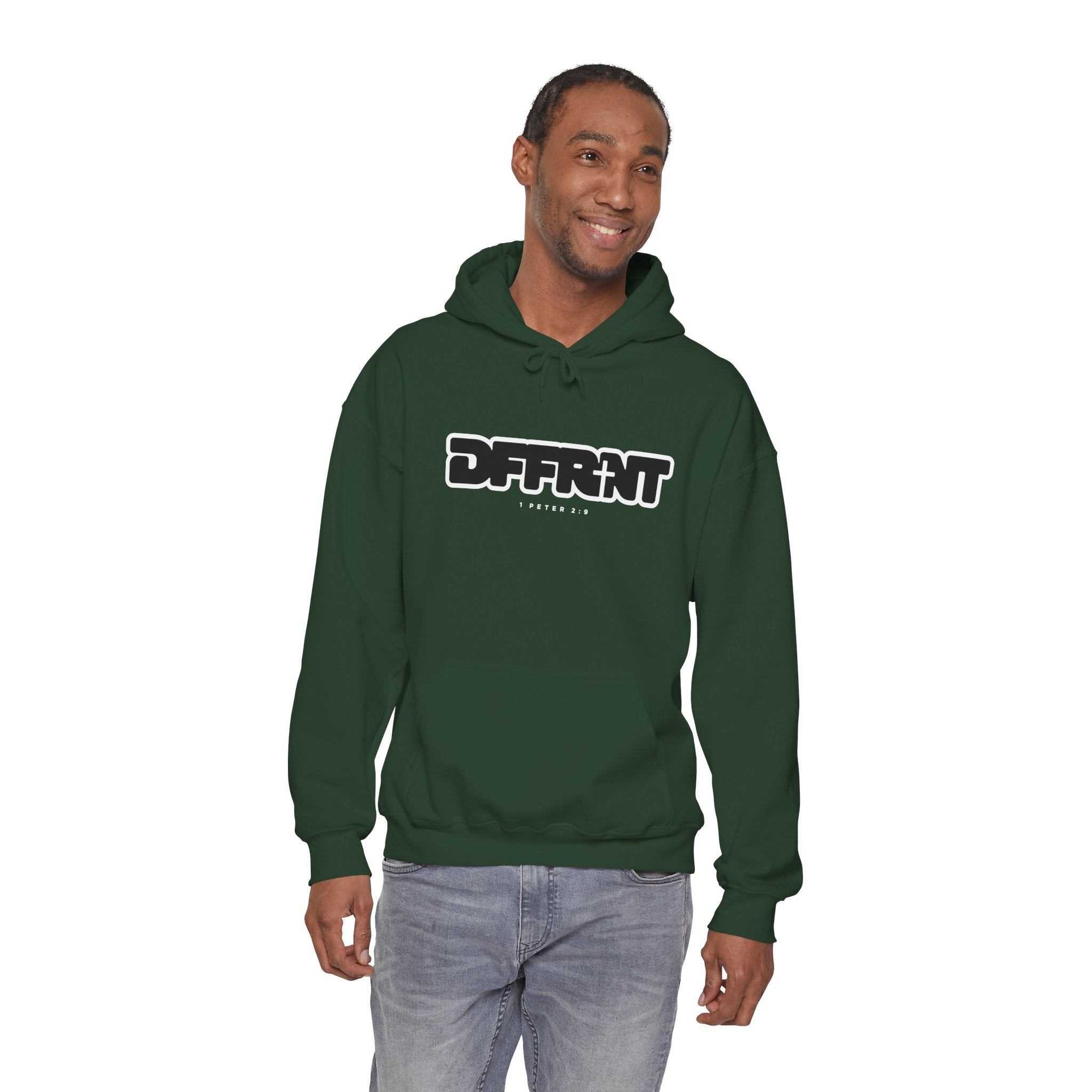 "DFFRNT"(DIFFERENT)-FILLED- Hoodie