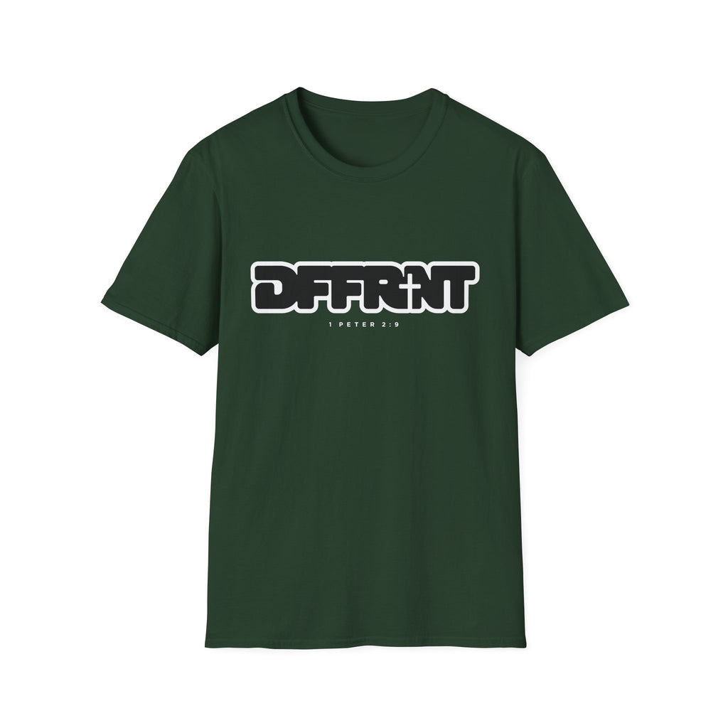 Different(DFFRNT) Text Logo T-Shirt