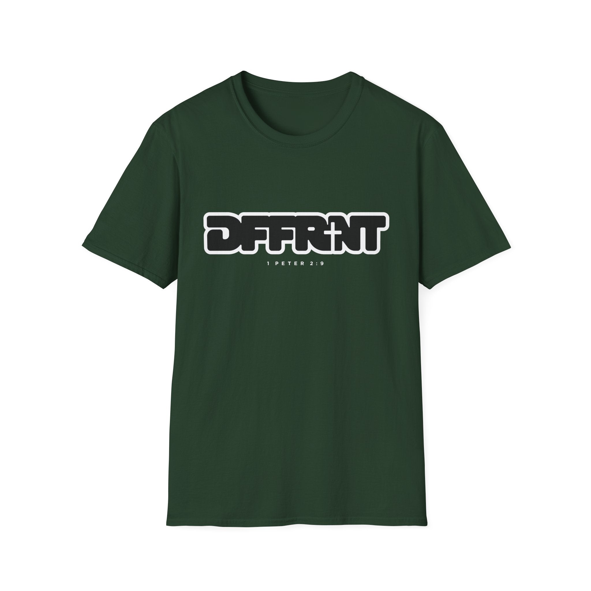 Different(DFFRNT) Text Logo T-Shirt