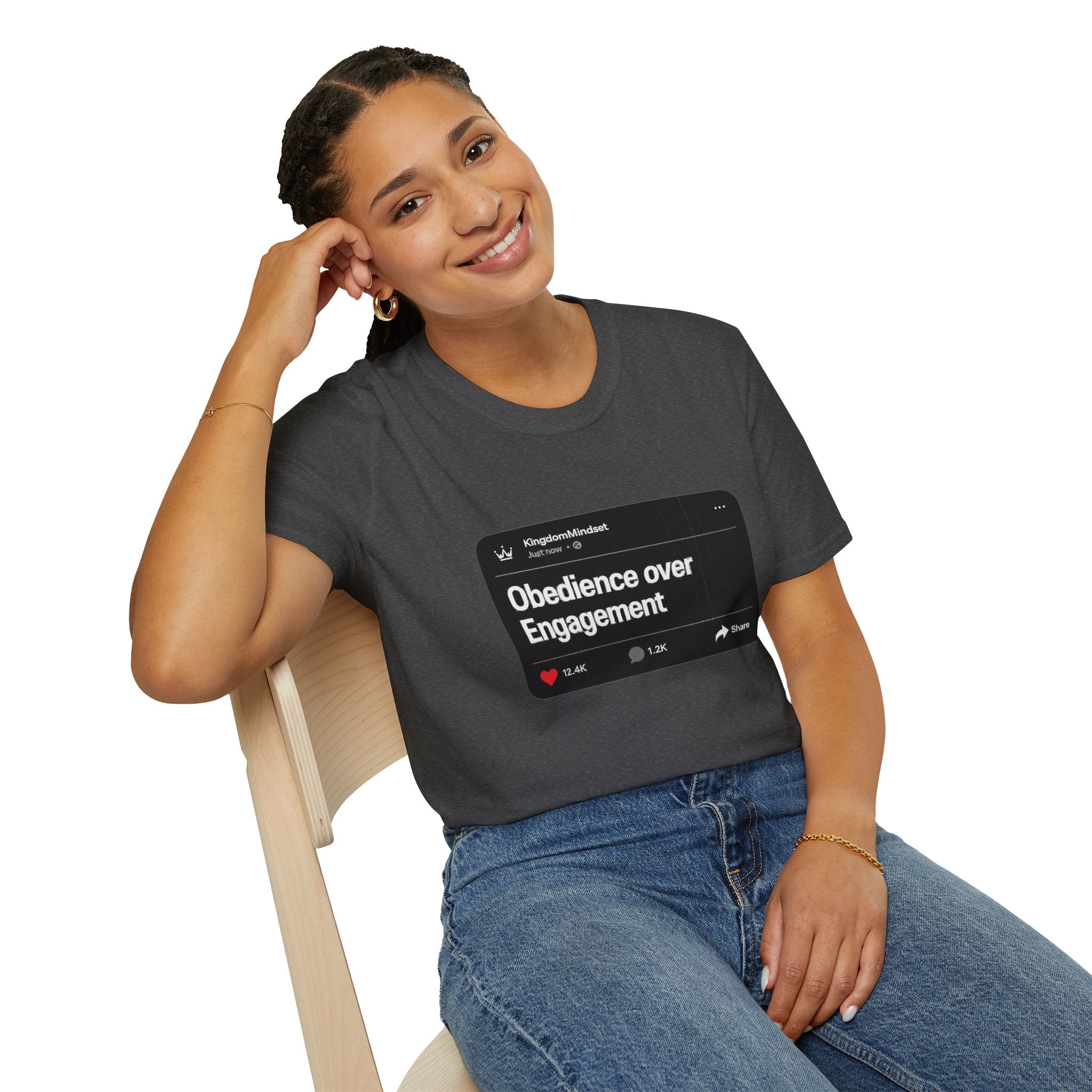 Obedience Over Engagement Tee