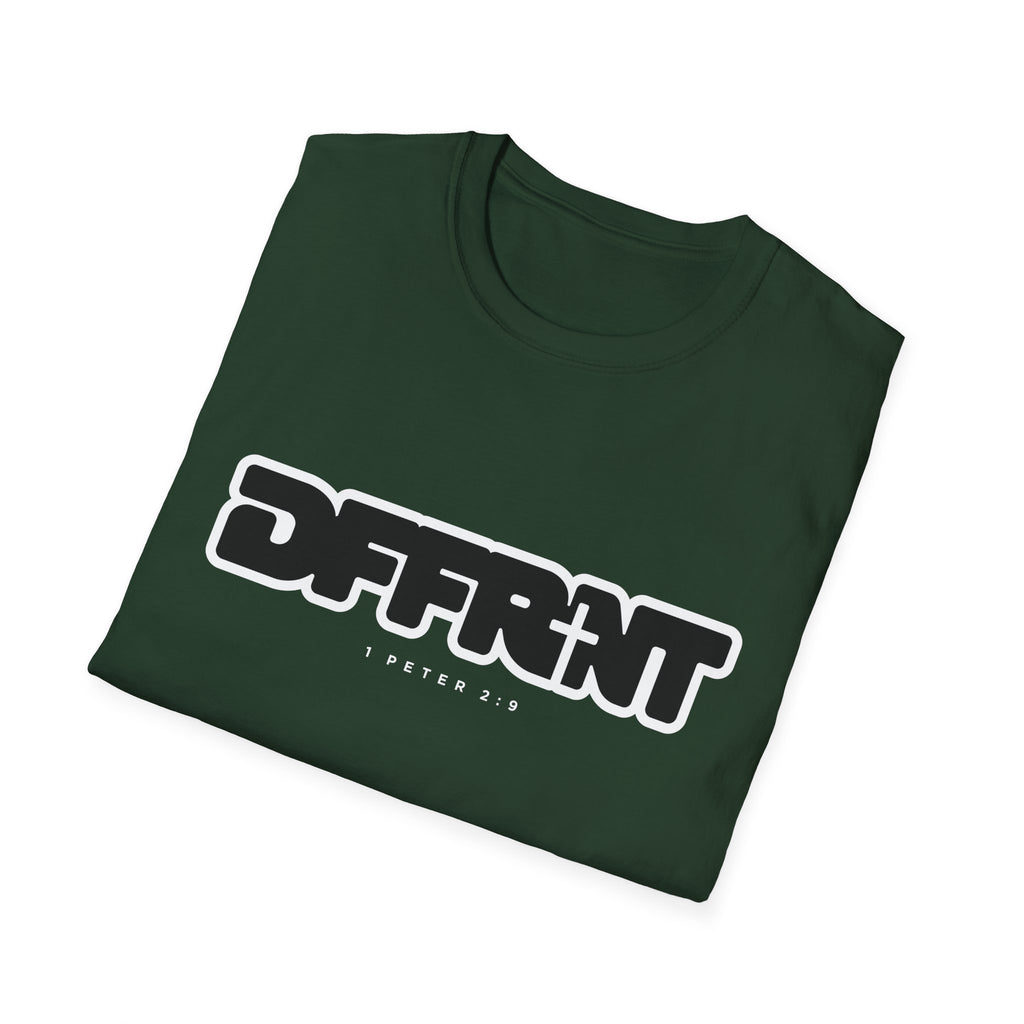 Different(DFFRNT) Text Logo T-Shirt