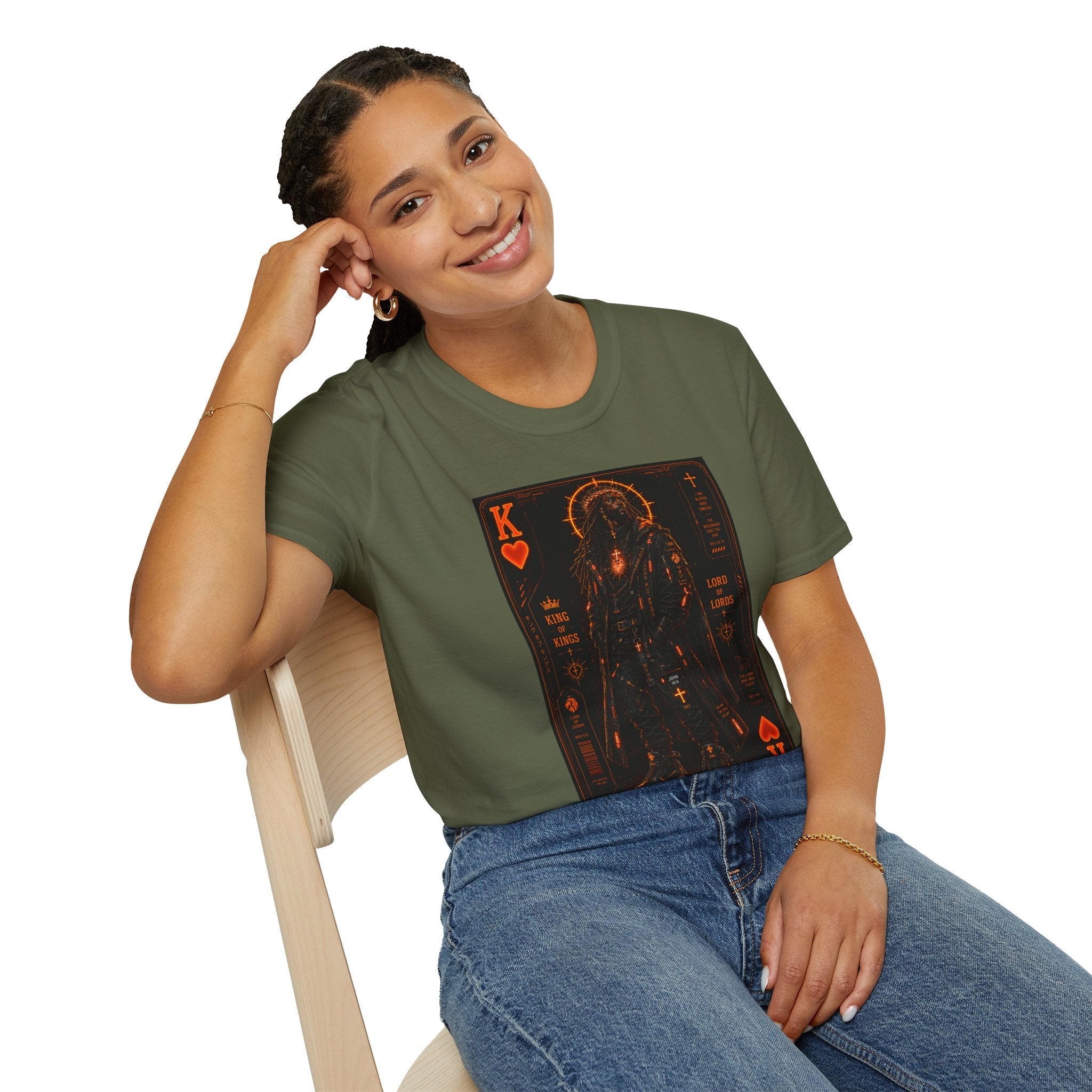 King of kings playing card T-Shirt