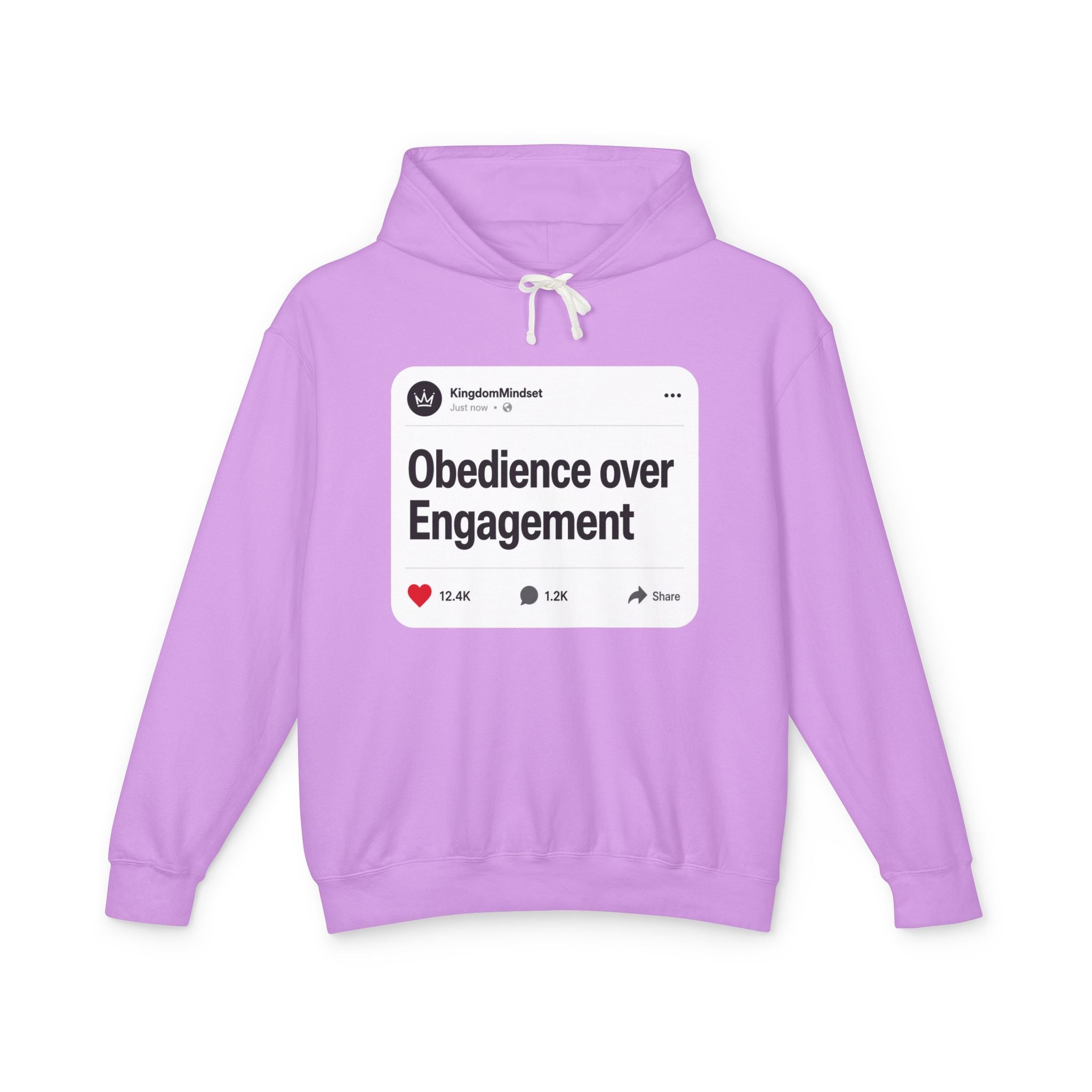 Obedience Over Engagement Hoodie