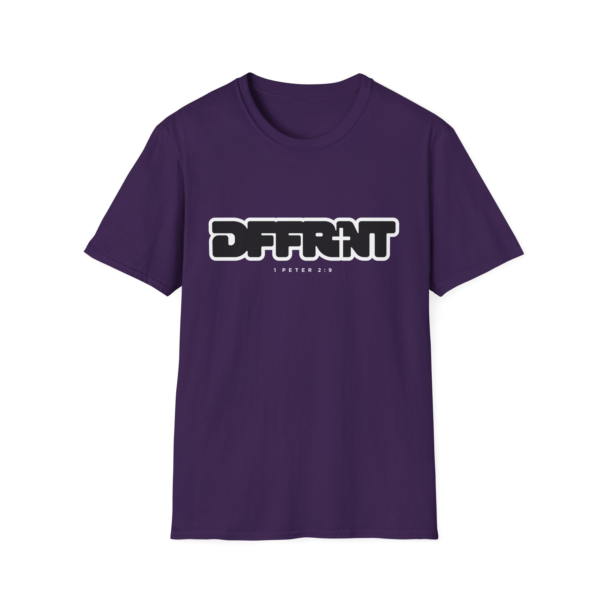 Different(DFFRNT) Text Logo T-Shirt