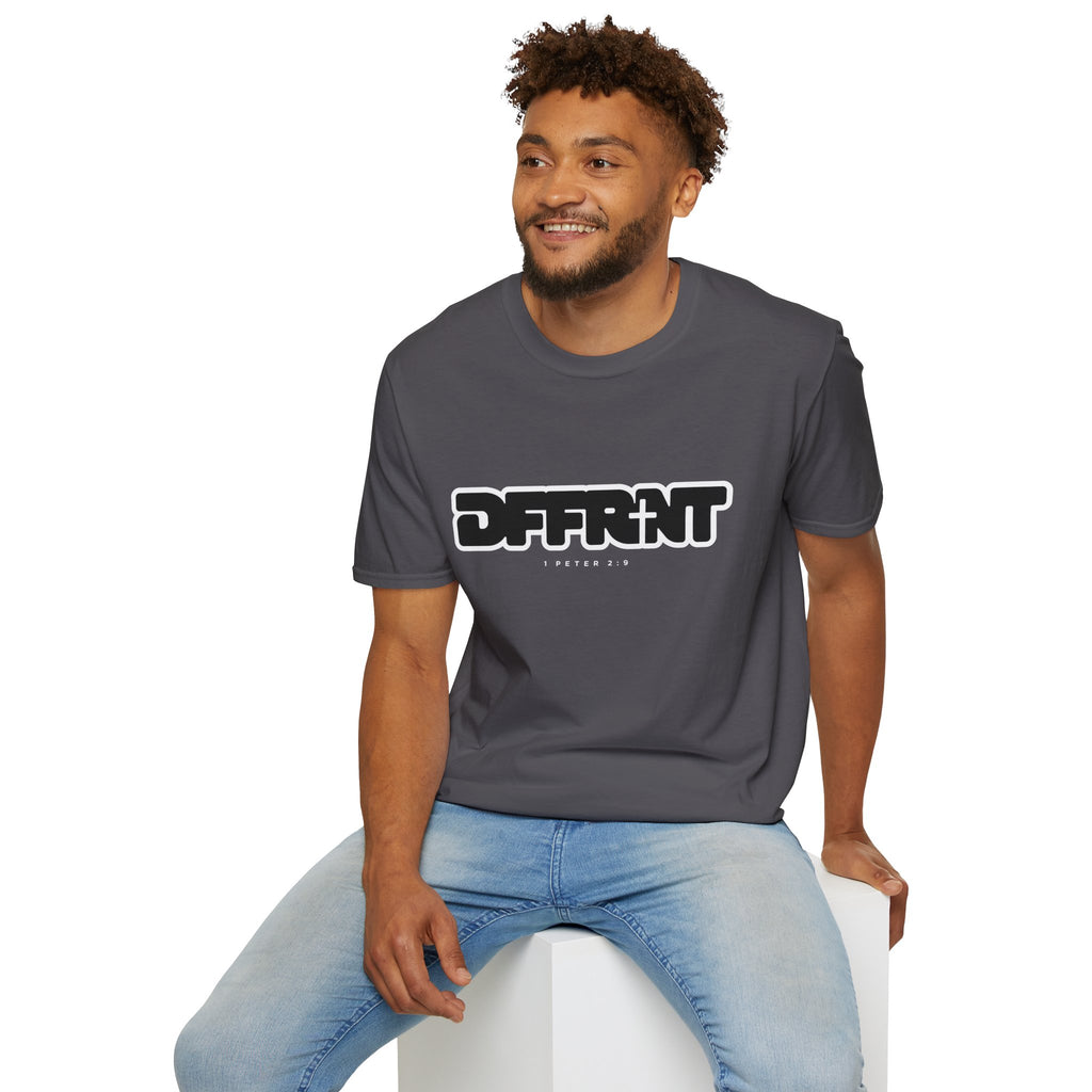 Different(DFFRNT) Text Logo T-Shirt