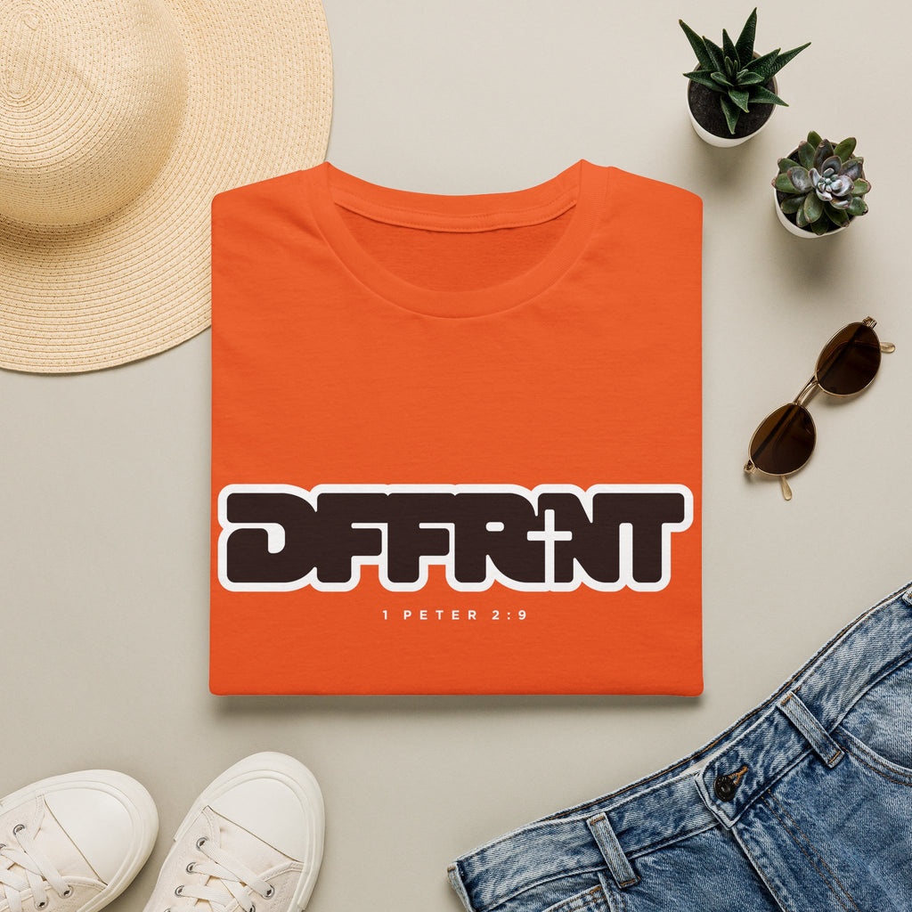 Different(DFFRNT) Text Logo T-Shirt